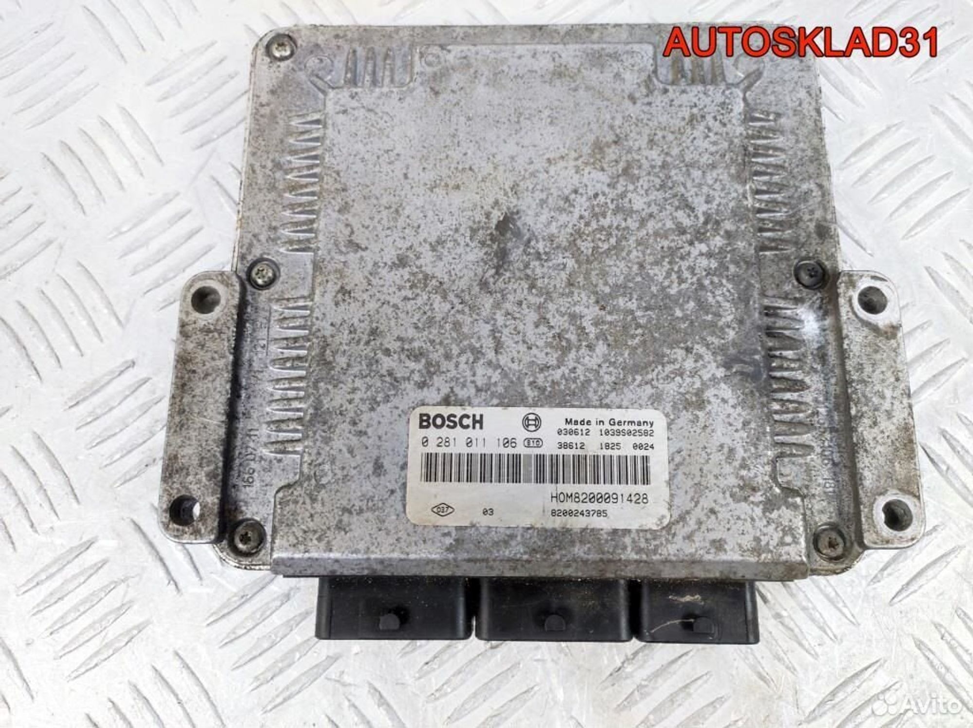 Блок эбу Renault Master Master 2 8200243785, 10200 рублей, Дубовое