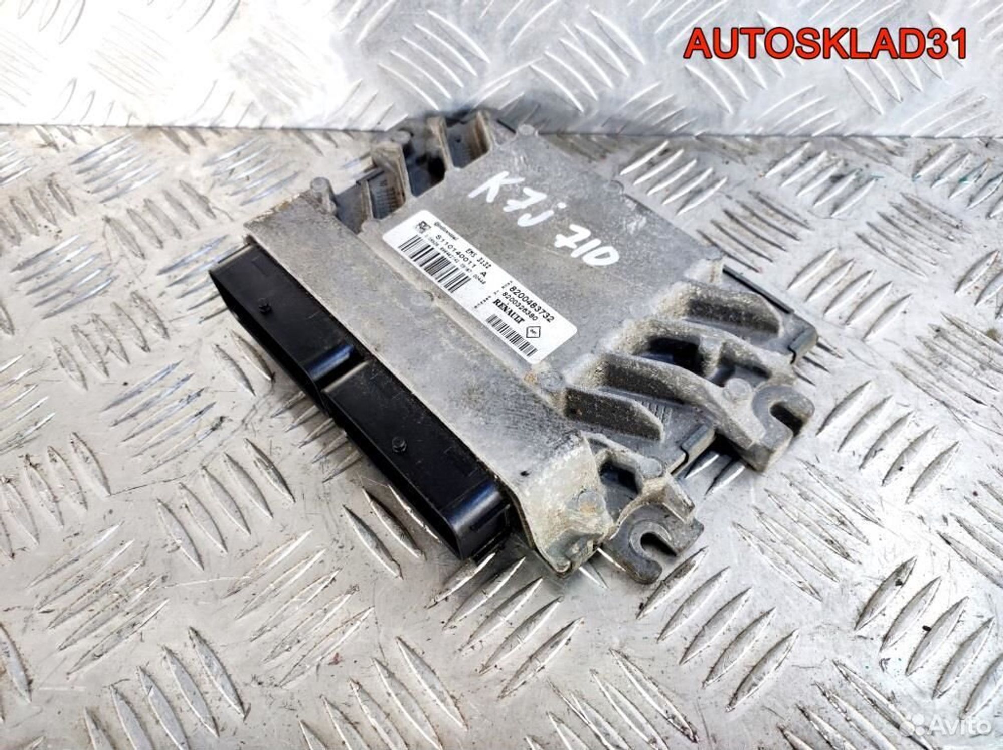 Блок эбу Renault Logan K7J 710 8200483732 Бензин, 3600 рублей, Дубовое