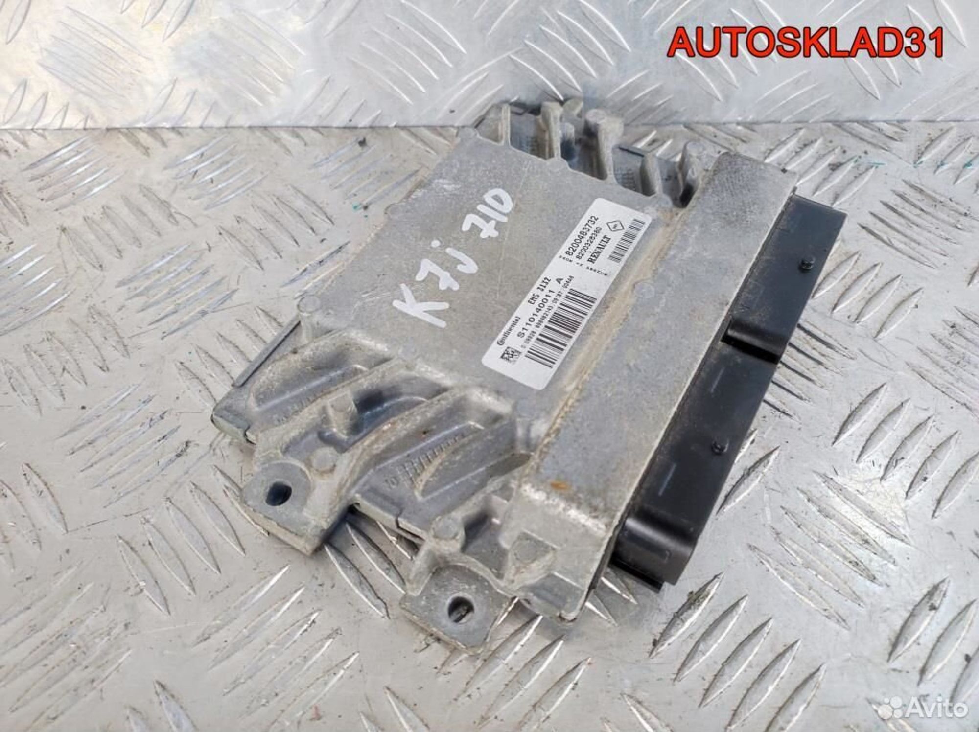 Блок эбу Renault Logan K7J 710 8200483732 Бензин, 3600 рублей, Дубовое