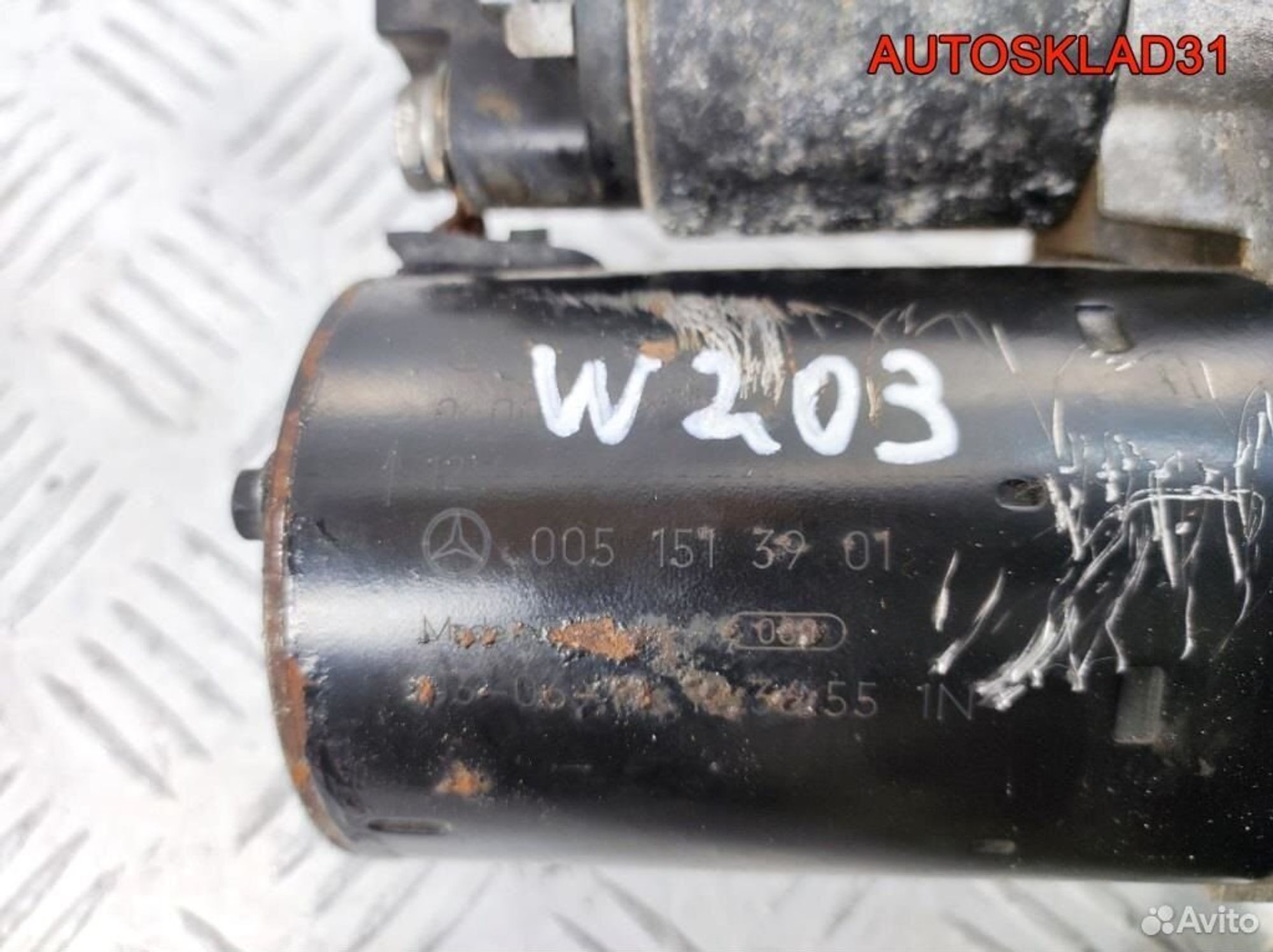 Стартер Mercedes Benz W203 A0051513901, 4100 рублей, Дубовое