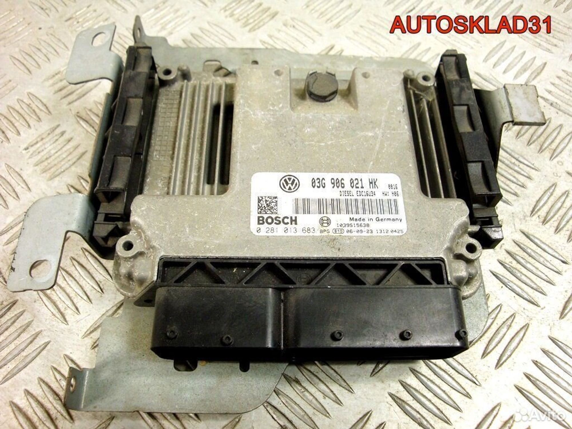 Эбу Volkswagen Passat B6 TDI BMP 03G906021HK, 7000 рублей, Дубовое