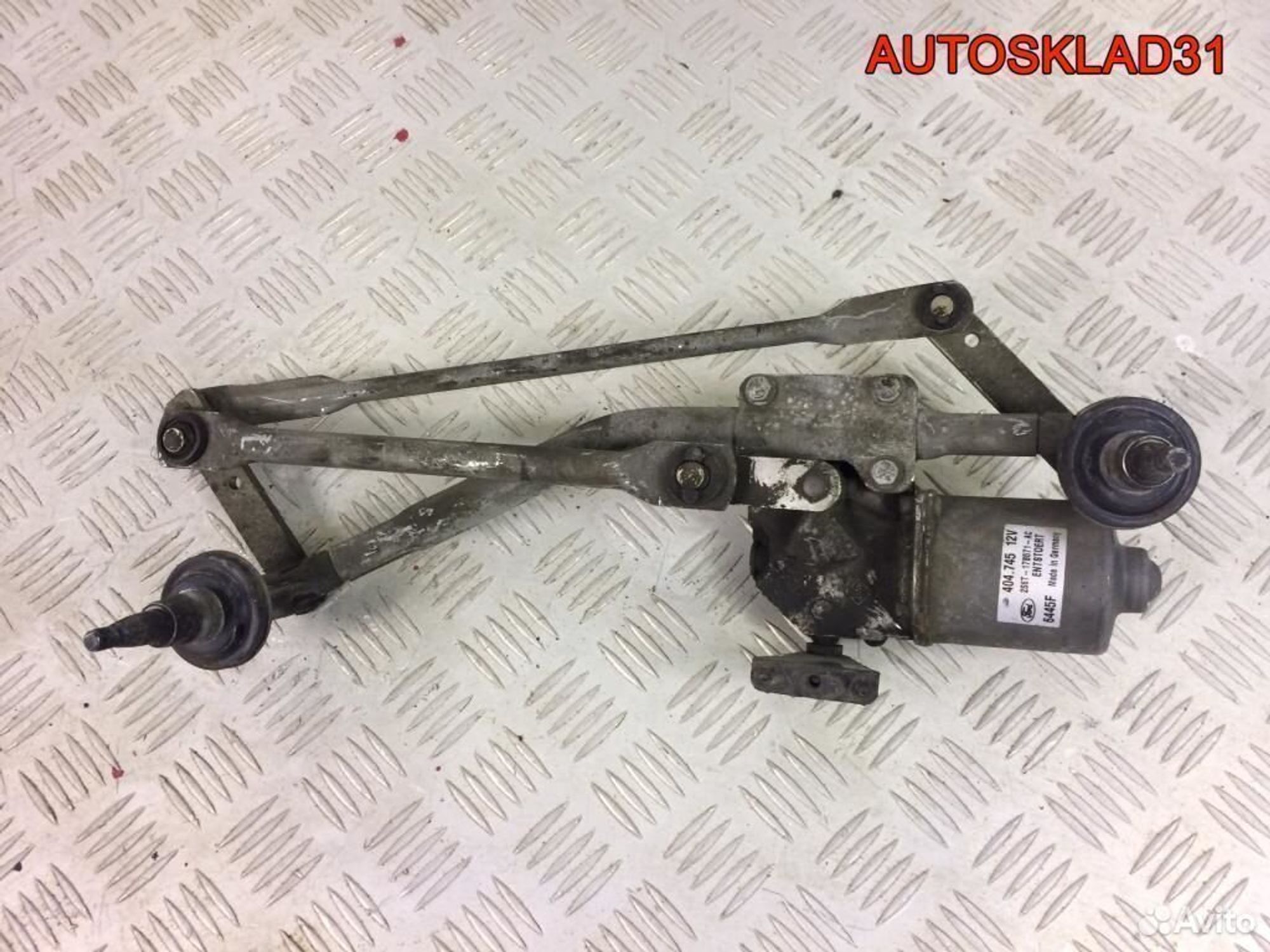 Трапеция стеклоочистителей Ford Fusion 2N1117500AE, 2300 рублей, Дубовое