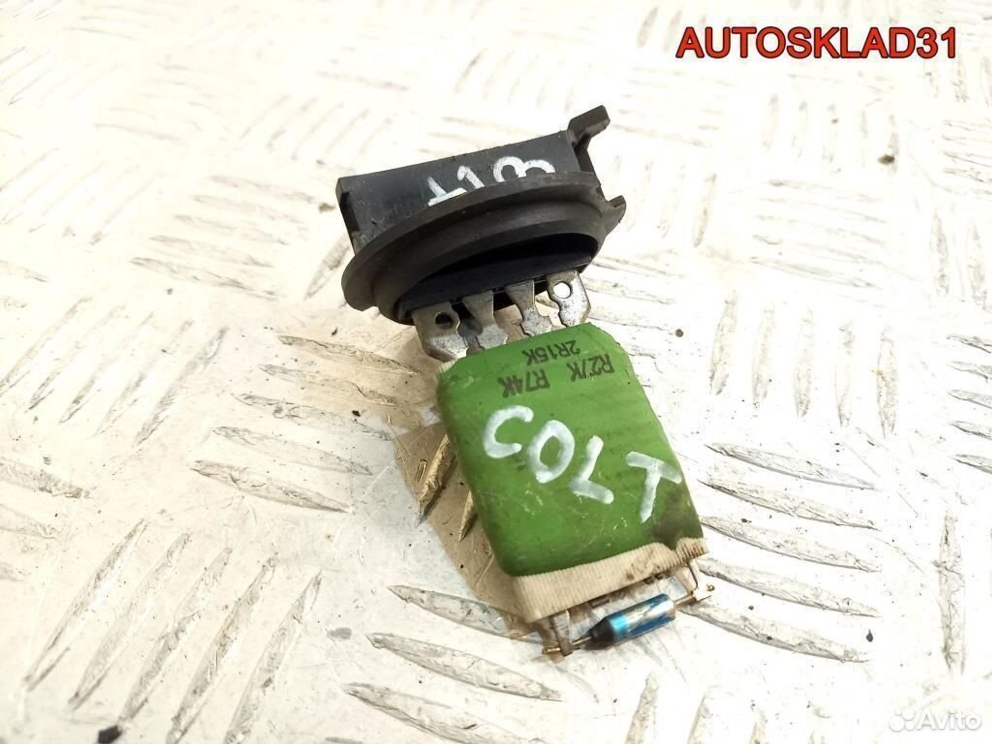 Резистор отопителя Mitsubishi Colt Z3 7801A099, 600 рублей, Дубовое