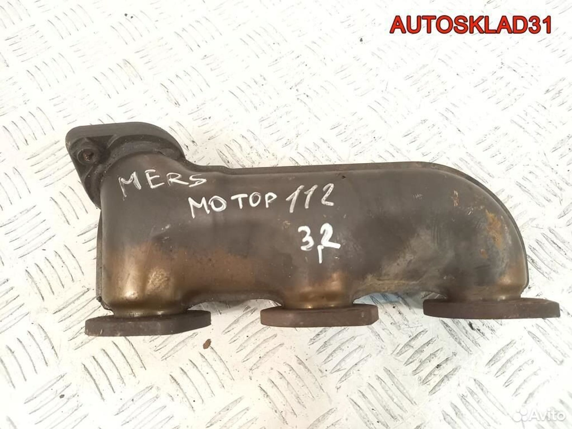 Коллектор выпускной левый Mercedes W210 M112.941, 500 рублей, Дубовое