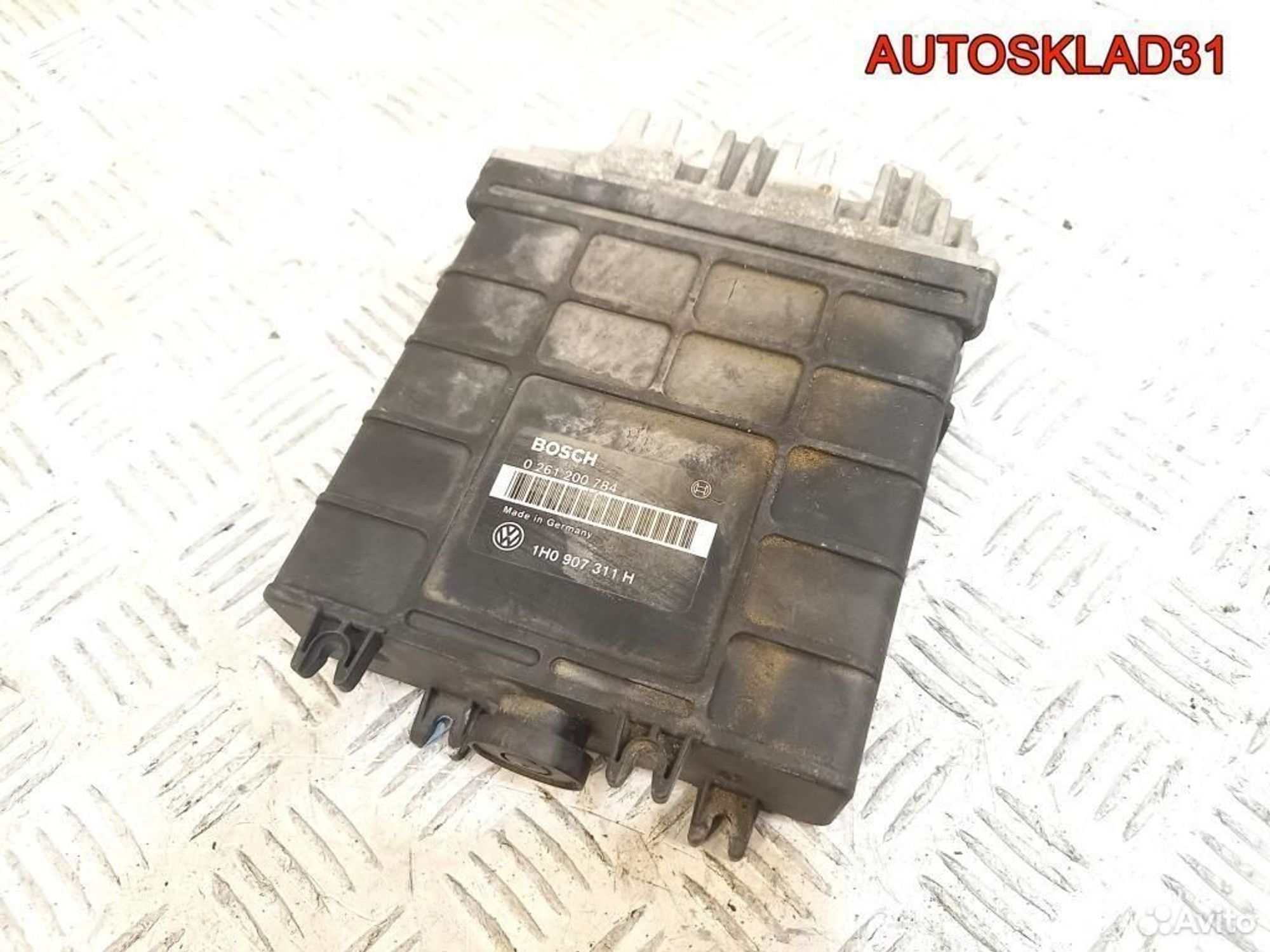 Блок эбу VW Golf 3 1.8 ABS 1H0907311H Бензин, 1000 рублей, Дубовое