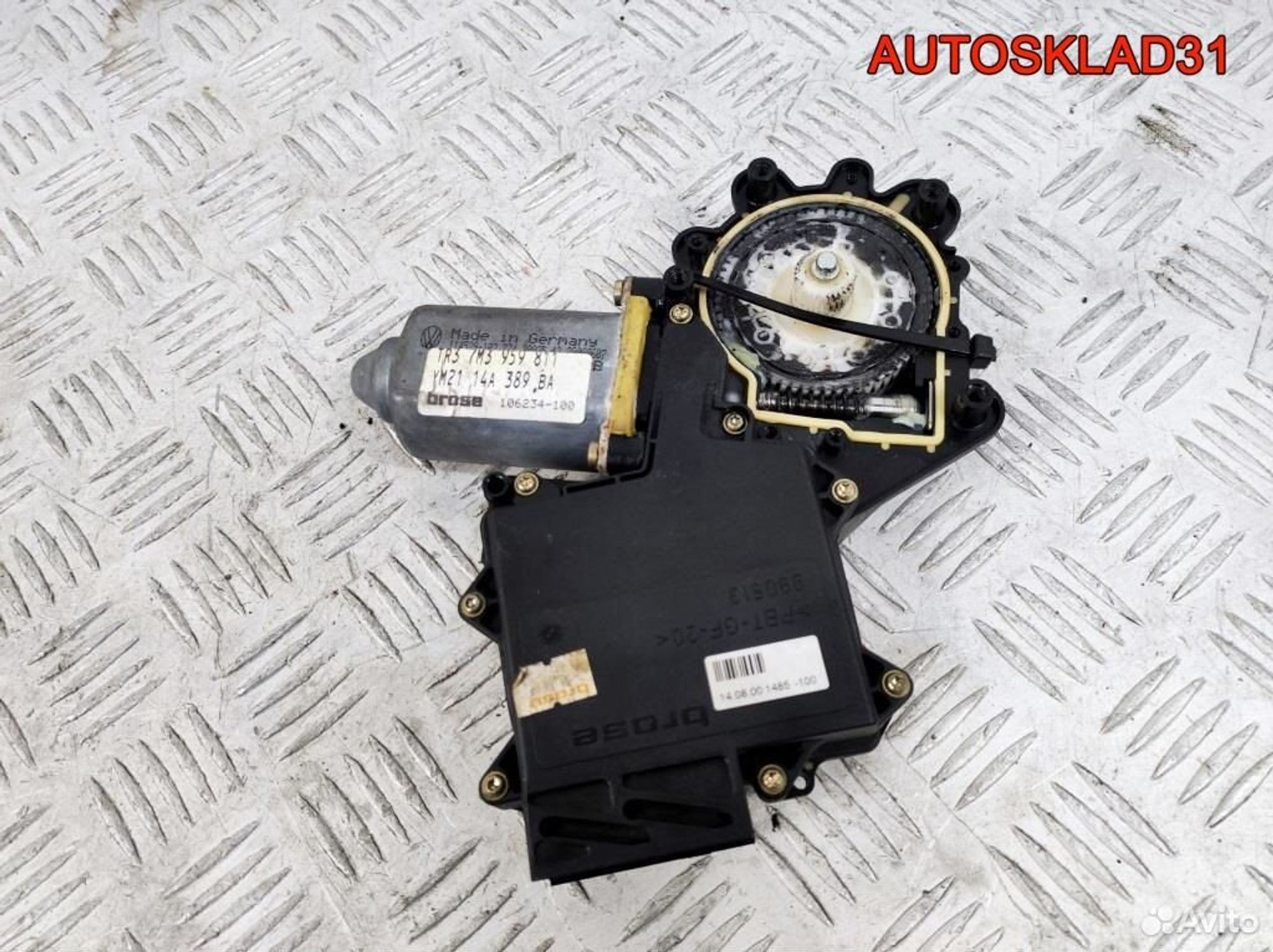 Моторчик стеклоподъемника VW Sharan 7M3959811, 1700 рублей, Дубовое