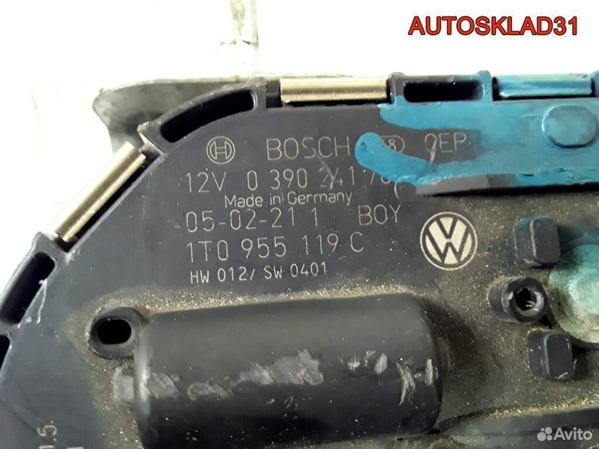 Трапеция дворников Volkswagen Touran 1T0955023E, 6200 рублей, Дубовое