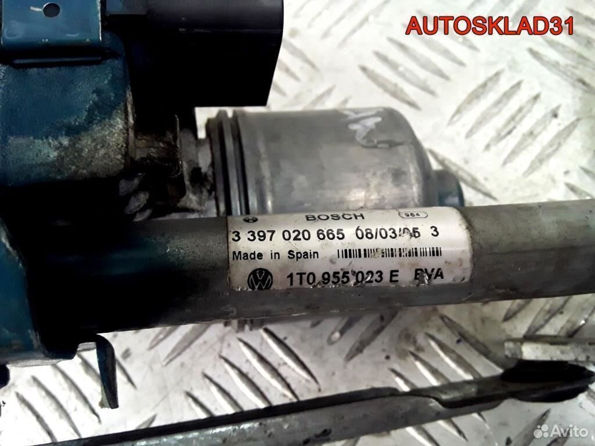 Трапеция дворников Volkswagen Touran 1T0955023E, 6200 рублей, Дубовое