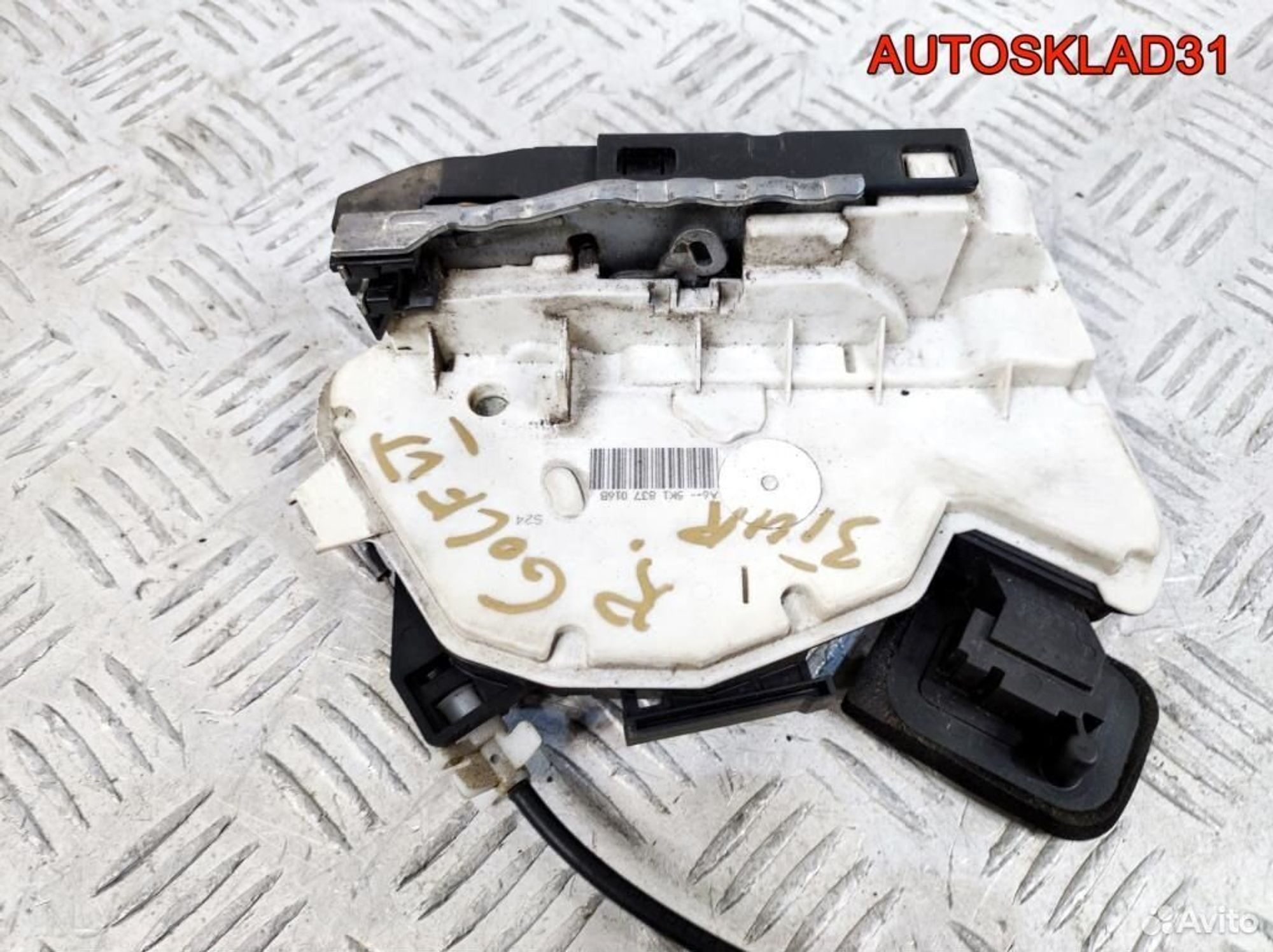 Замок двери передней правой VW Golf 6 5K1837016B, 3600 рублей, Дубовое