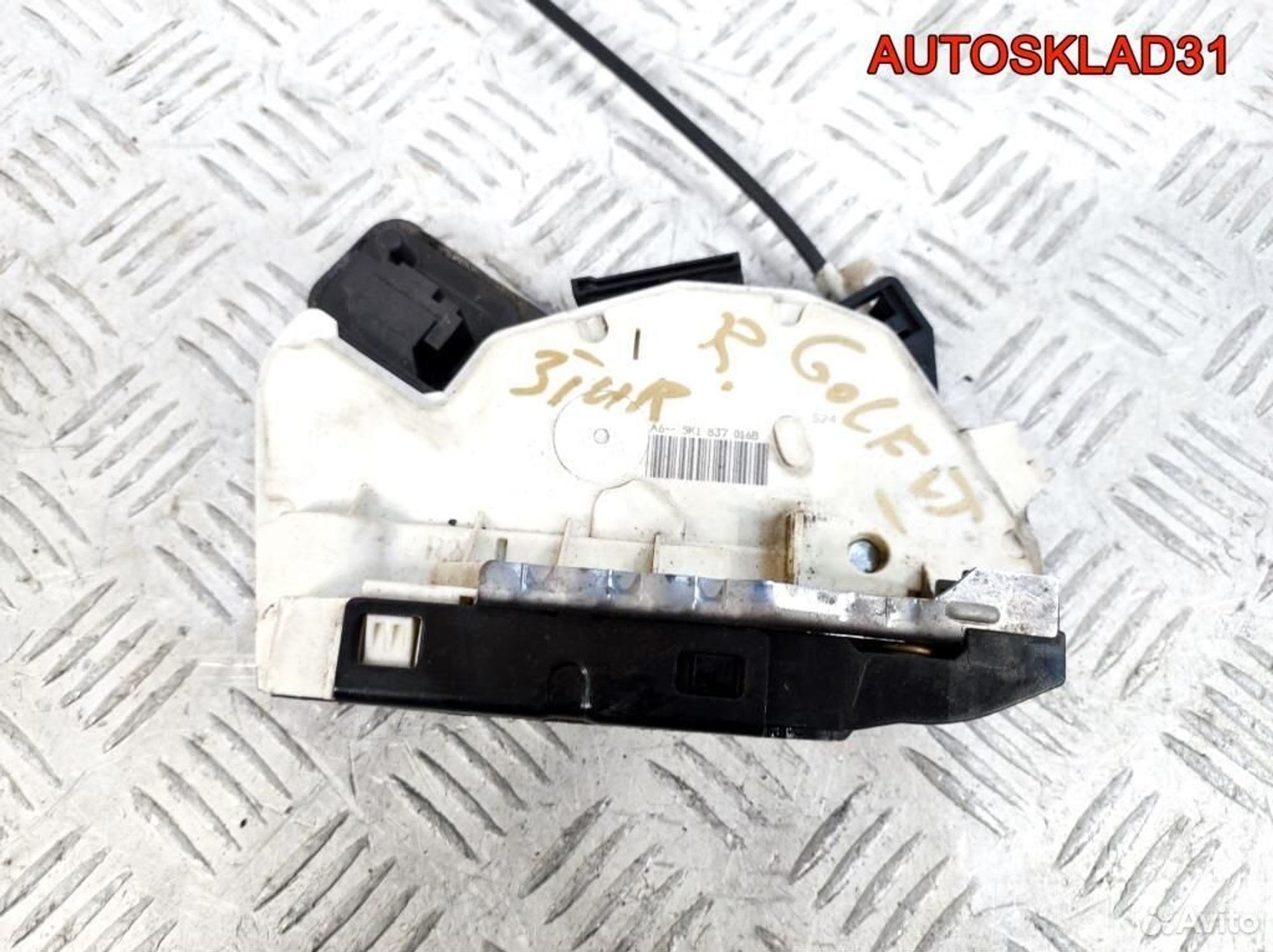 Замок двери передней правой VW Golf 6 5K1837016B, 3600 рублей, Дубовое