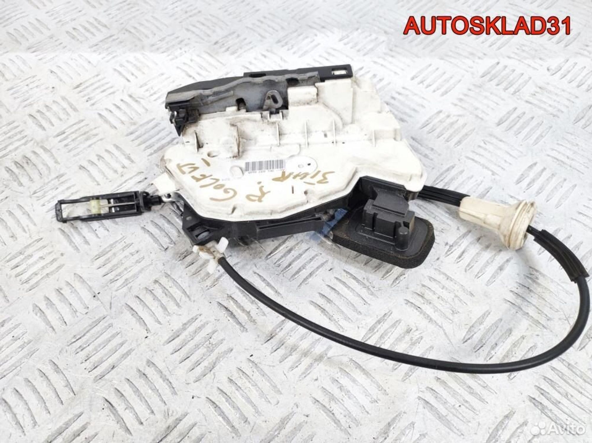 Замок двери передней правой VW Golf 6 5K1837016B, 3600 рублей, Дубовое