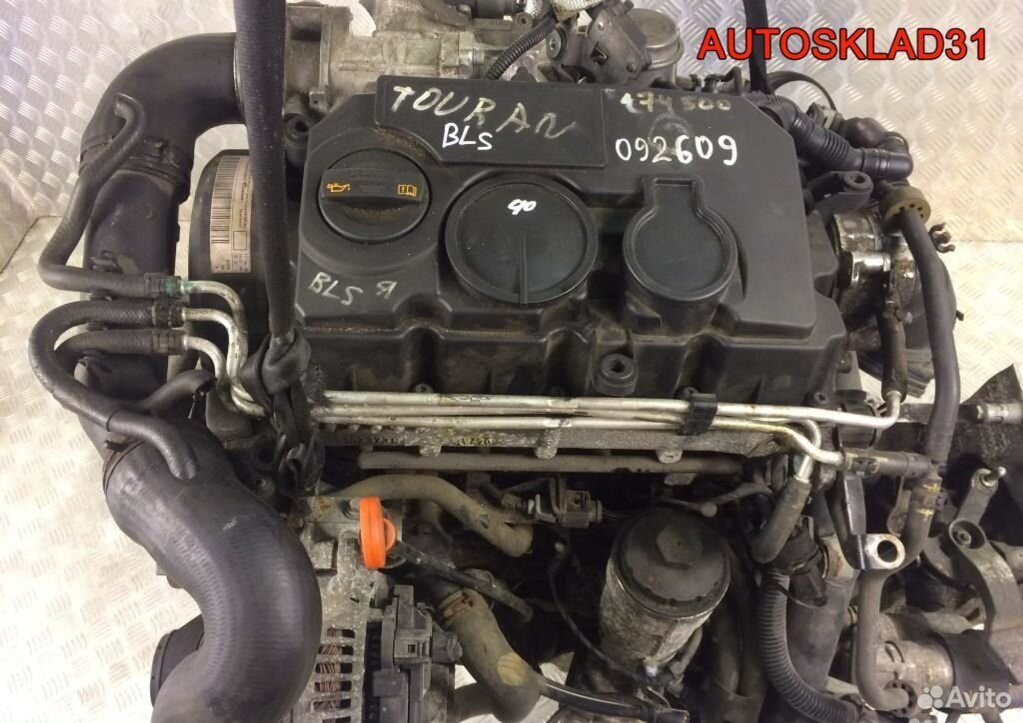 Двигатель BLS Volkswagen Touran 1.9 дизель Цена за СТОЛБИК, 90000 рублей, Дубовое