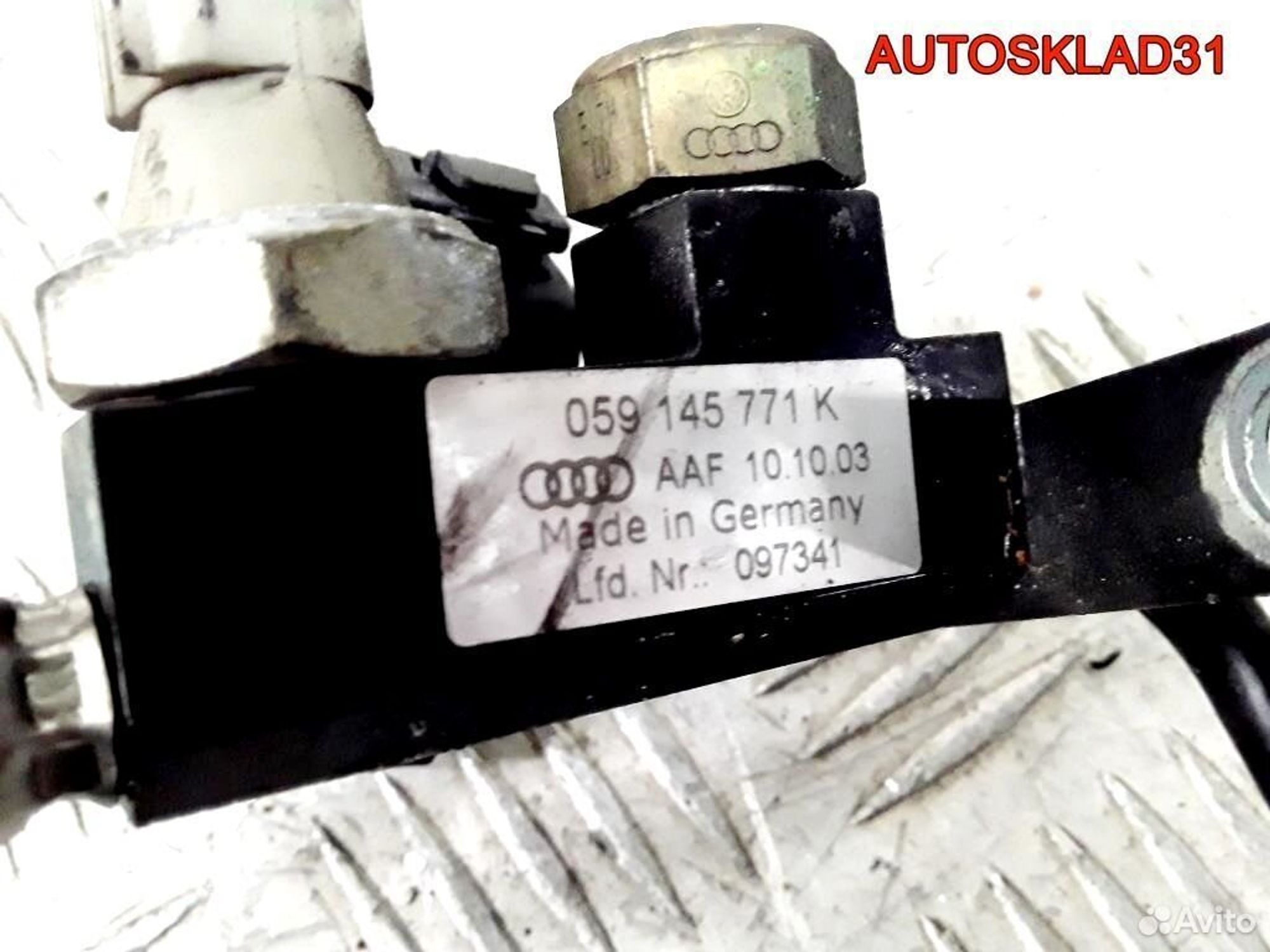 Трубка турбины Audi A6 C5 059145771K Дизель, 1700 рублей, Дубовое