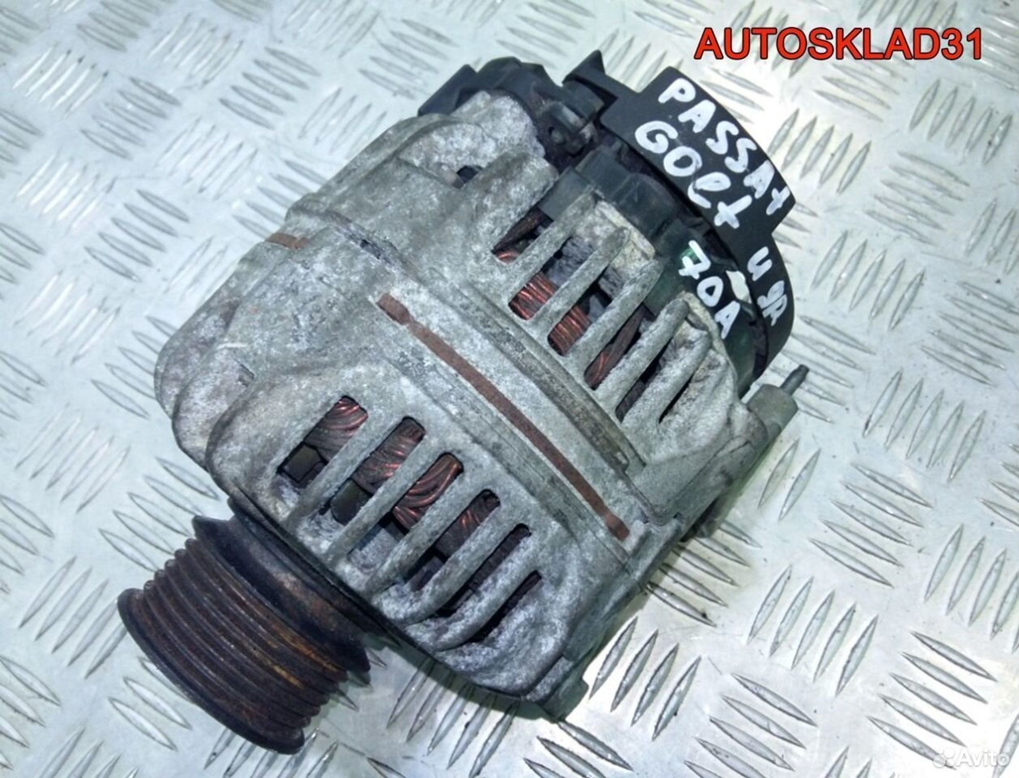 Генератор 70А Volkswagen Golf 4 028903028C, 4100 рублей, Дубовое