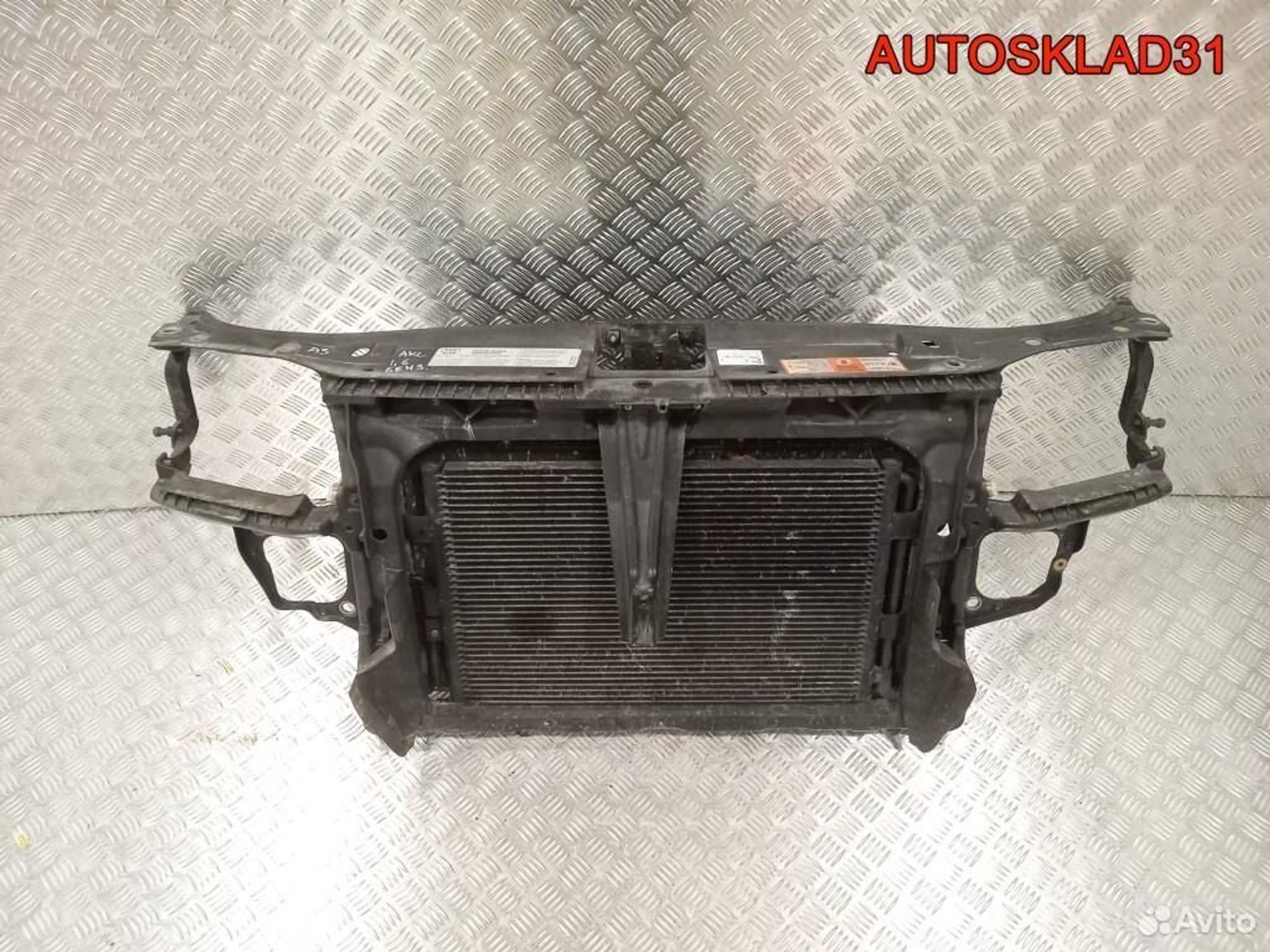 Панель передняя в сборе Audi A3 8L1 1,6 AKL Бензин, 15300 рублей, Дубовое