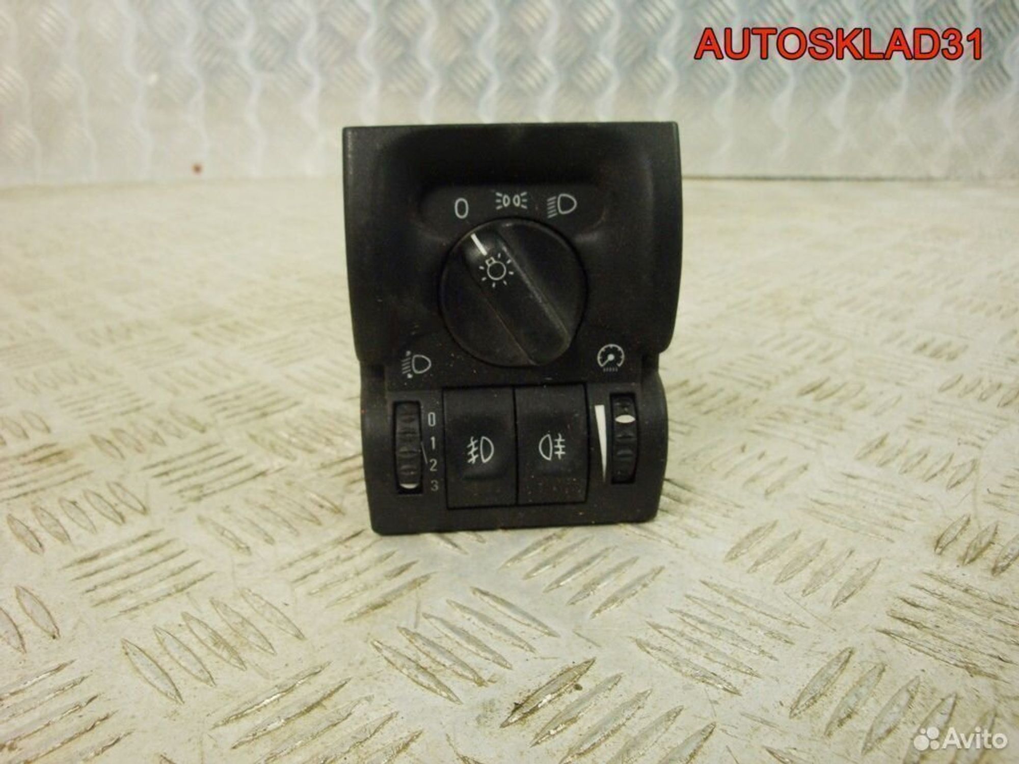 Переключатель света фар Opel Vectra B 90504968, 1700 рублей, Дубовое