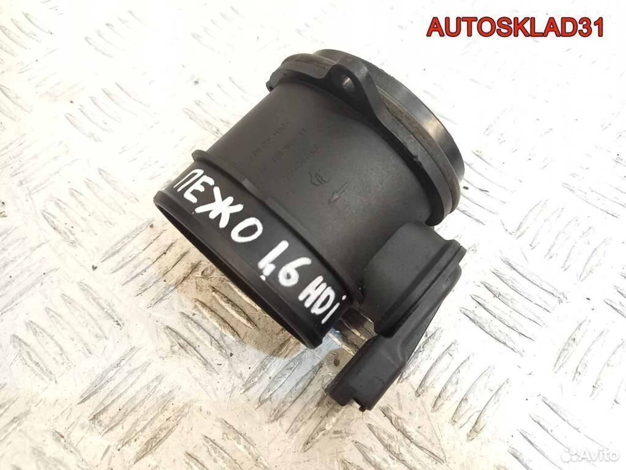 Расходомер воздуха Ford Focus 2 1.6 HDI 9650010780, 2900 рублей, Дубовое