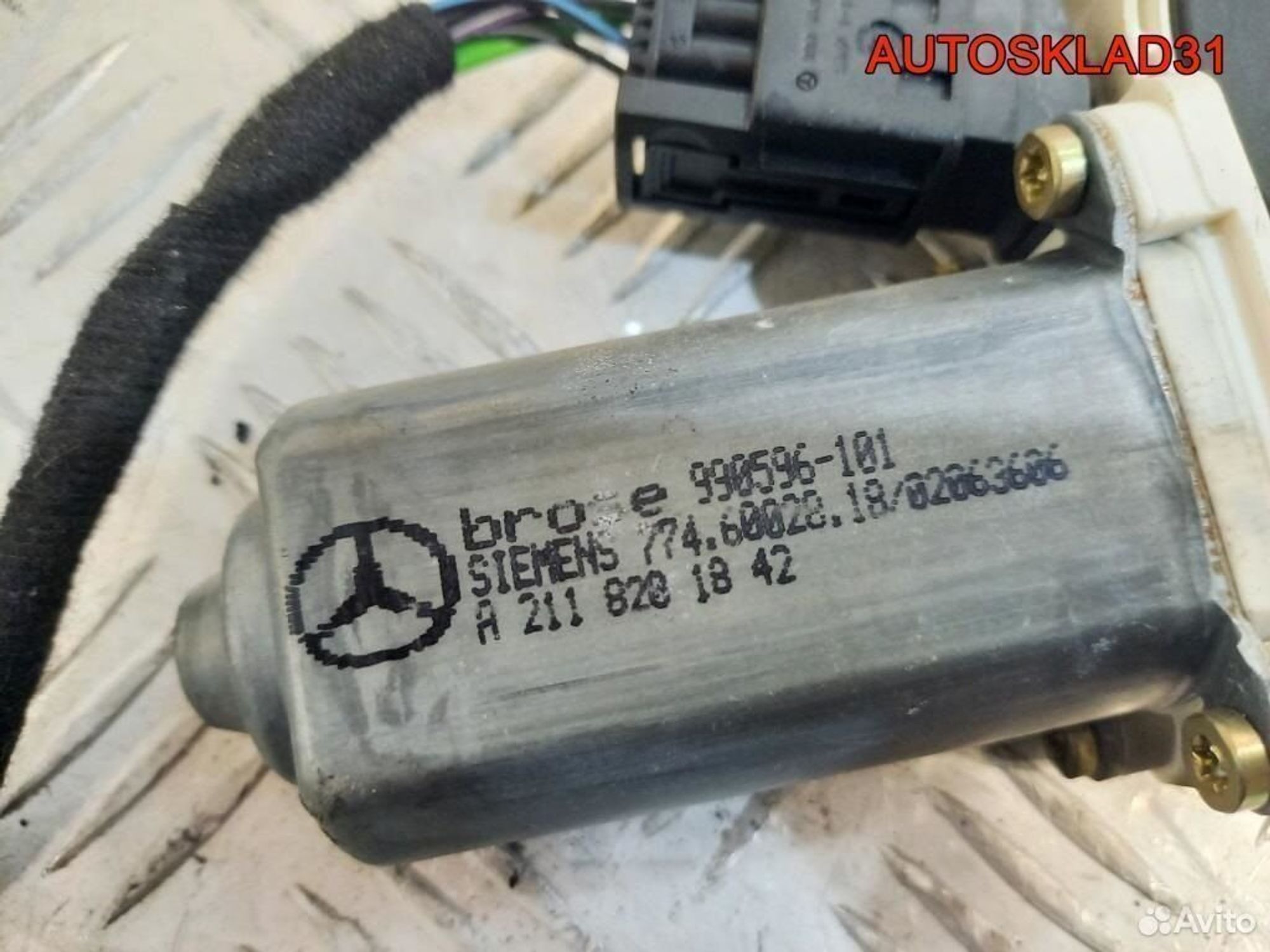 Моторчик стеклоподъемника Mercedes W203 2118201842, 1800 рублей, Дубовое