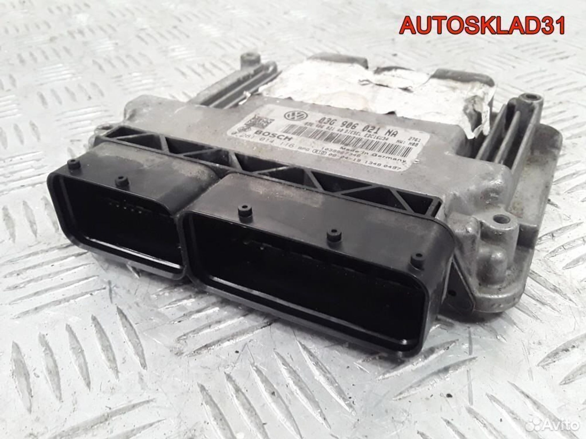 Эбу Volkswagen Golf 5 1.9 BLS 03G906021NA, 4100 рублей, Дубовое