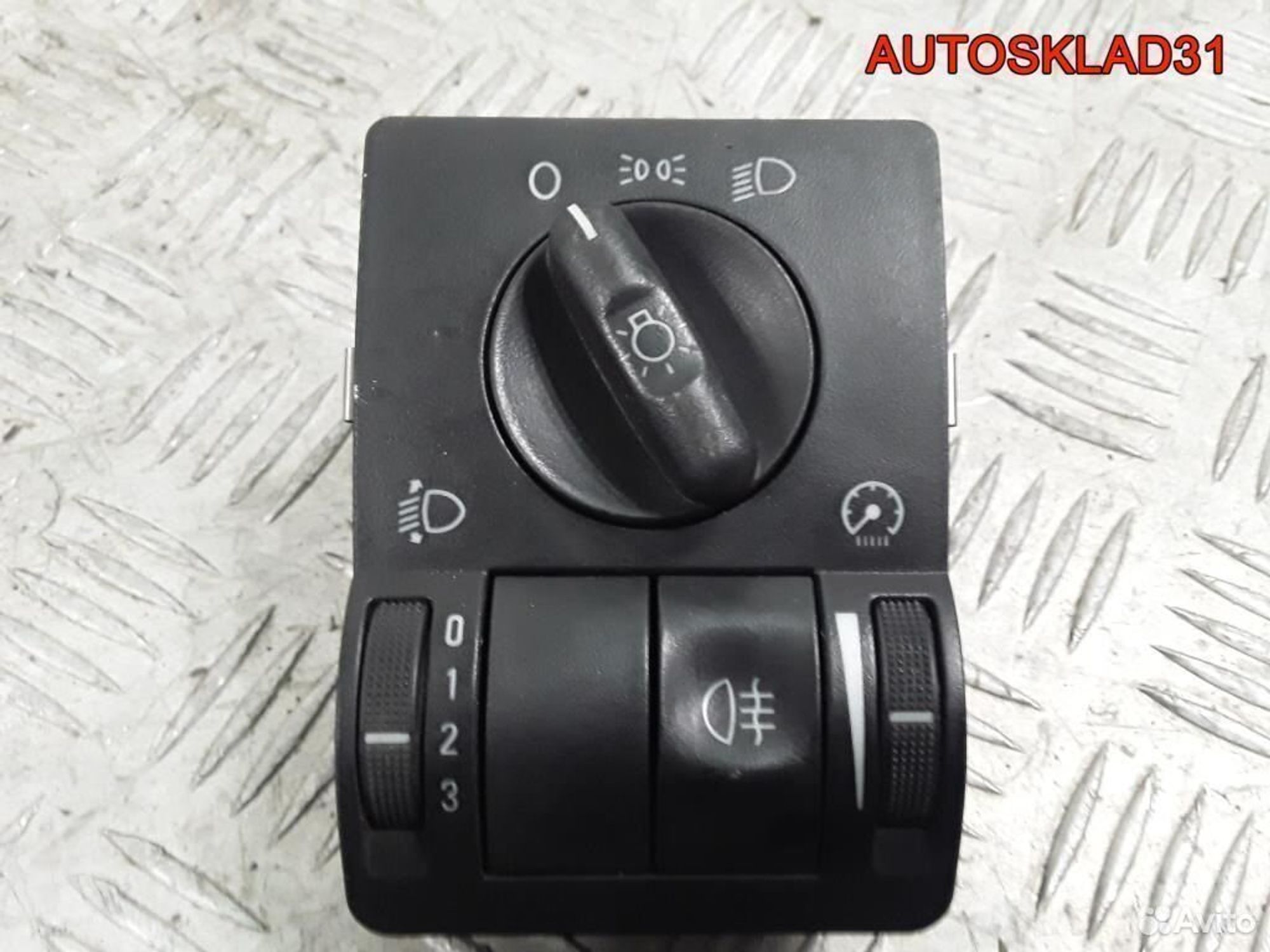 Переключатель света фар Opel Corsa C 9116612, 1200 рублей, Дубовое