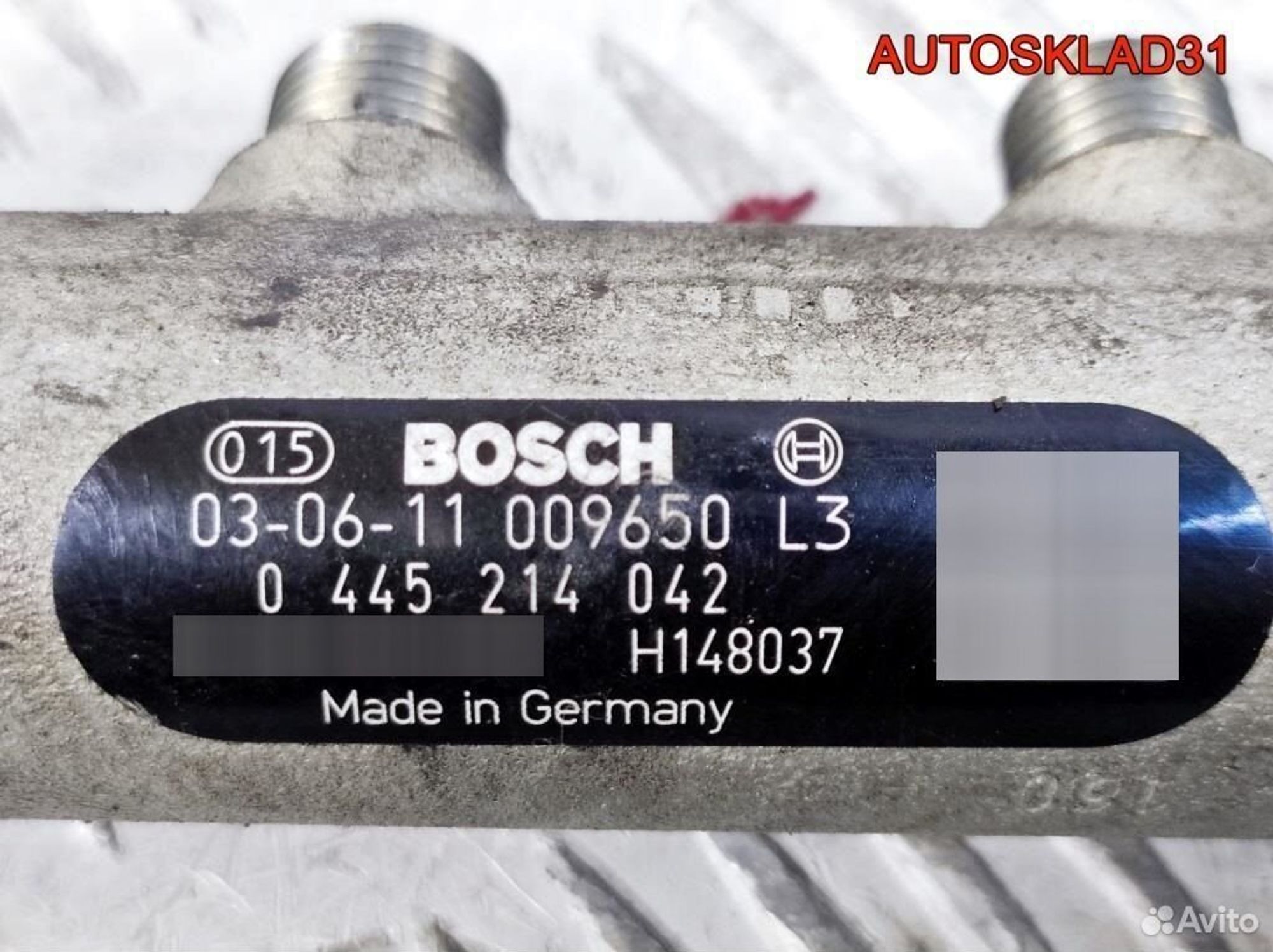 Рейка топливная Opel Movano 2,2 G9T 8200347593, 2600 рублей, Дубовое