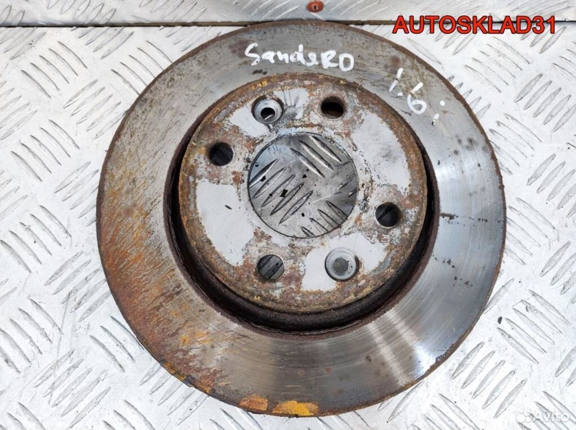 Диск тормозной передний Renault Sandero 402062650R, 1700 рублей, Дубовое