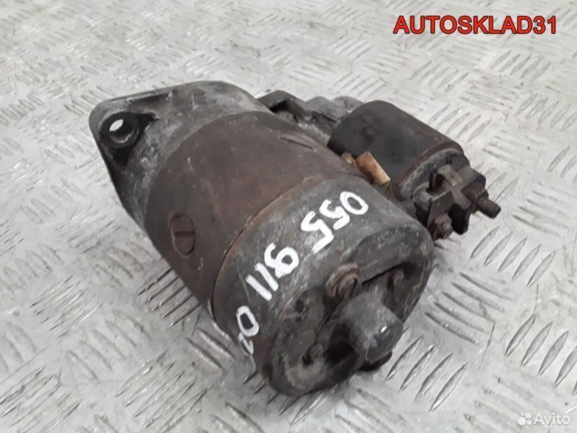 Стартер Volkswagen Golf 2 055911023B бензин, 3200 рублей, Дубовое