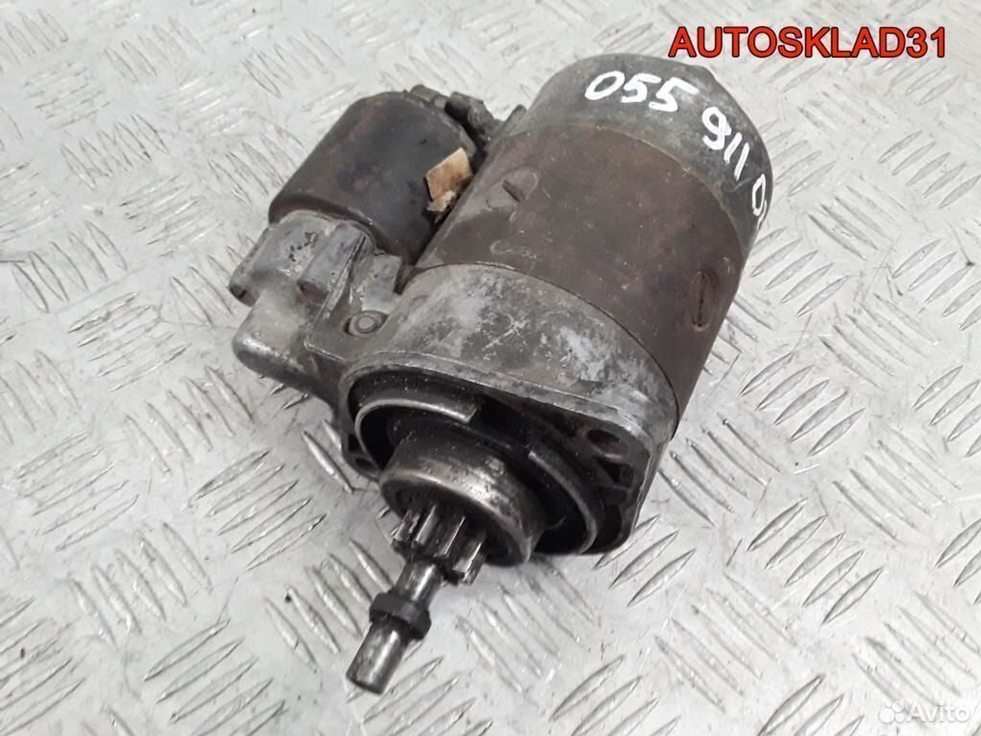 Стартер Volkswagen Golf 2 055911023B бензин, 3200 рублей, Дубовое