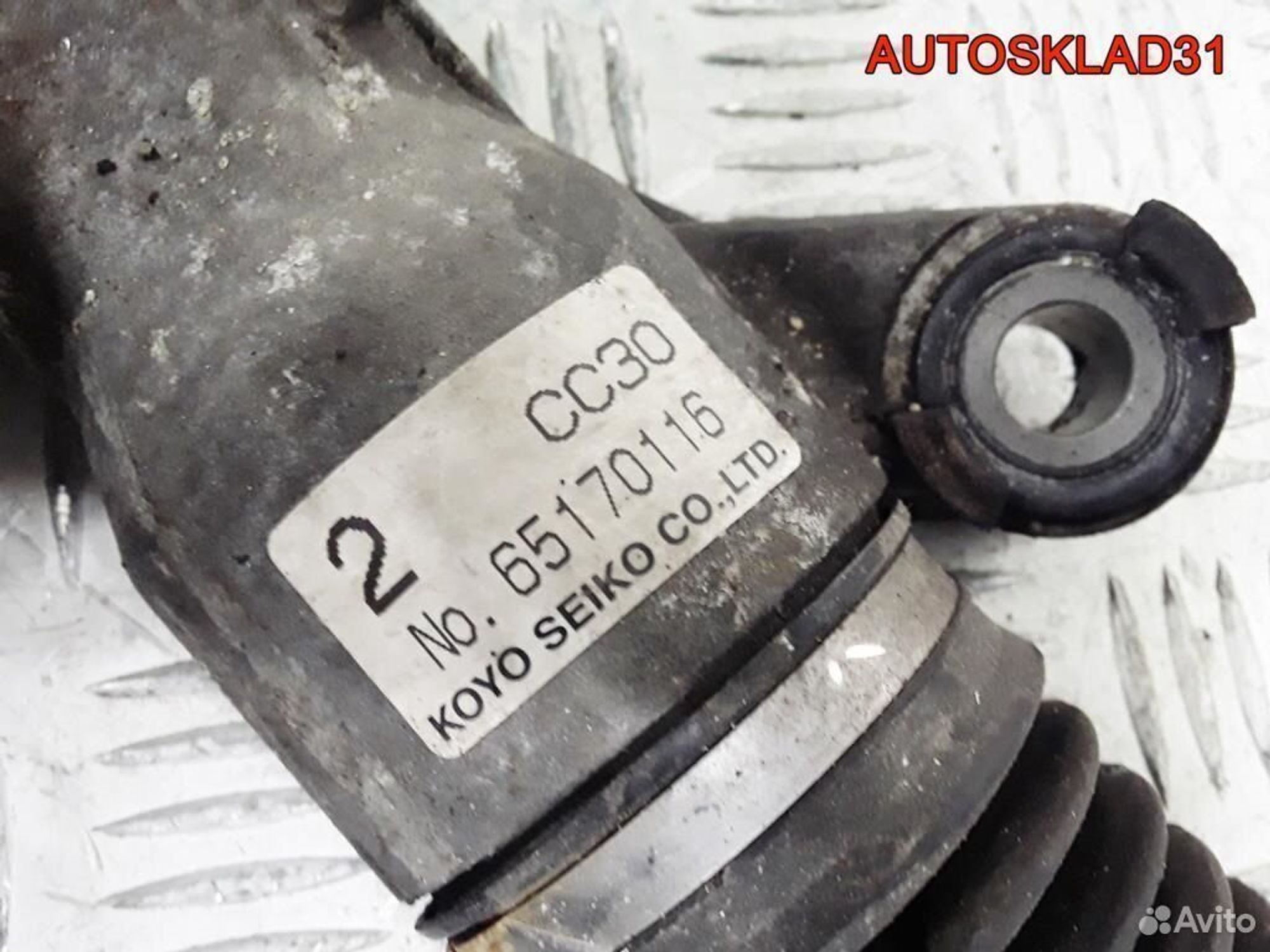 Рейка рулевая Mazda 3 BK 1.6 бензин CC3032110E, 9000 рублей, Дубовое