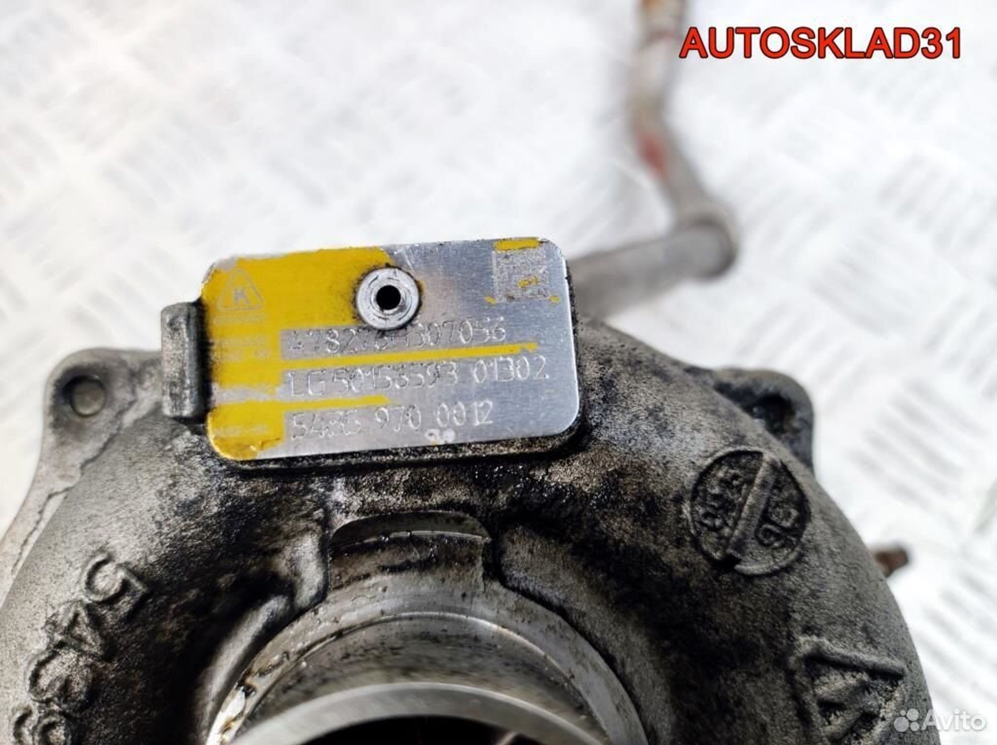 Турбина Renault Megane 3 1.5 K9K 54359700012, 9000 рублей, Дубовое