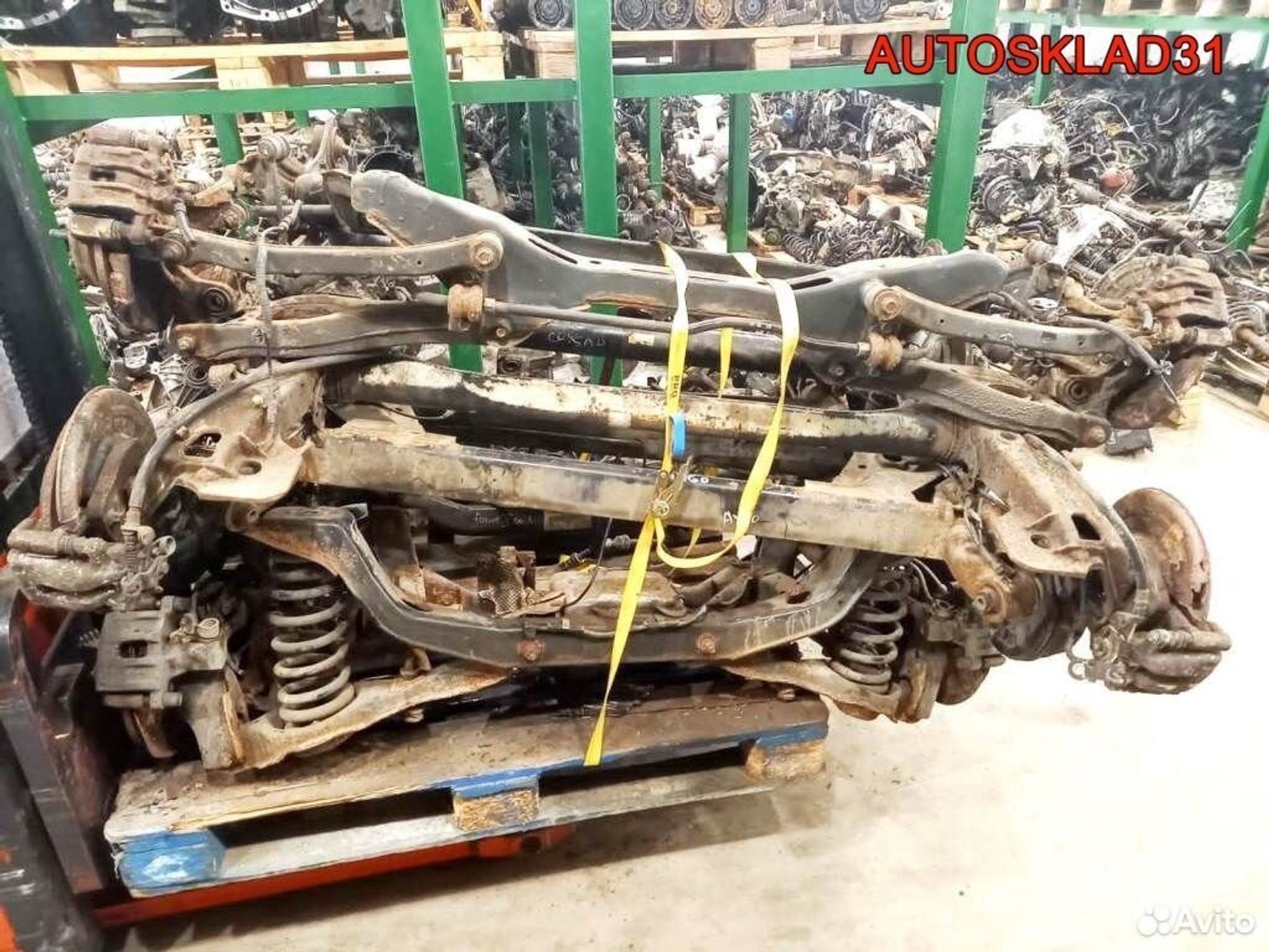 Балка задняя в сборе Toyota Aygo 421100H010, 13500 рублей, Дубовое