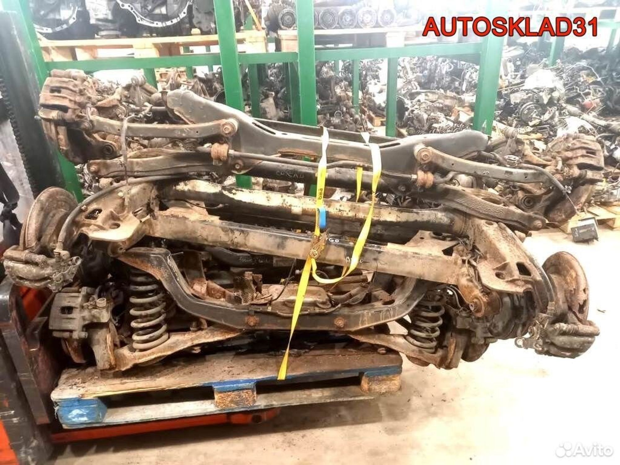 Балка задняя в сборе Toyota Aygo 421100H010, 13500 рублей, Дубовое