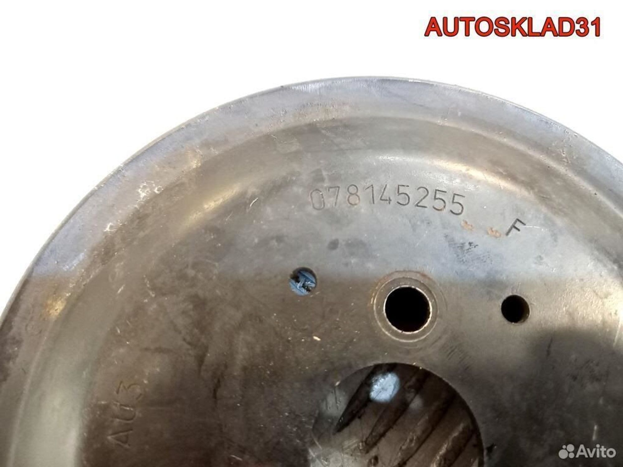 Шкив насоса гур Audi A4 B5 2.8 ACK 078145255F, 1100 рублей, Дубовое
