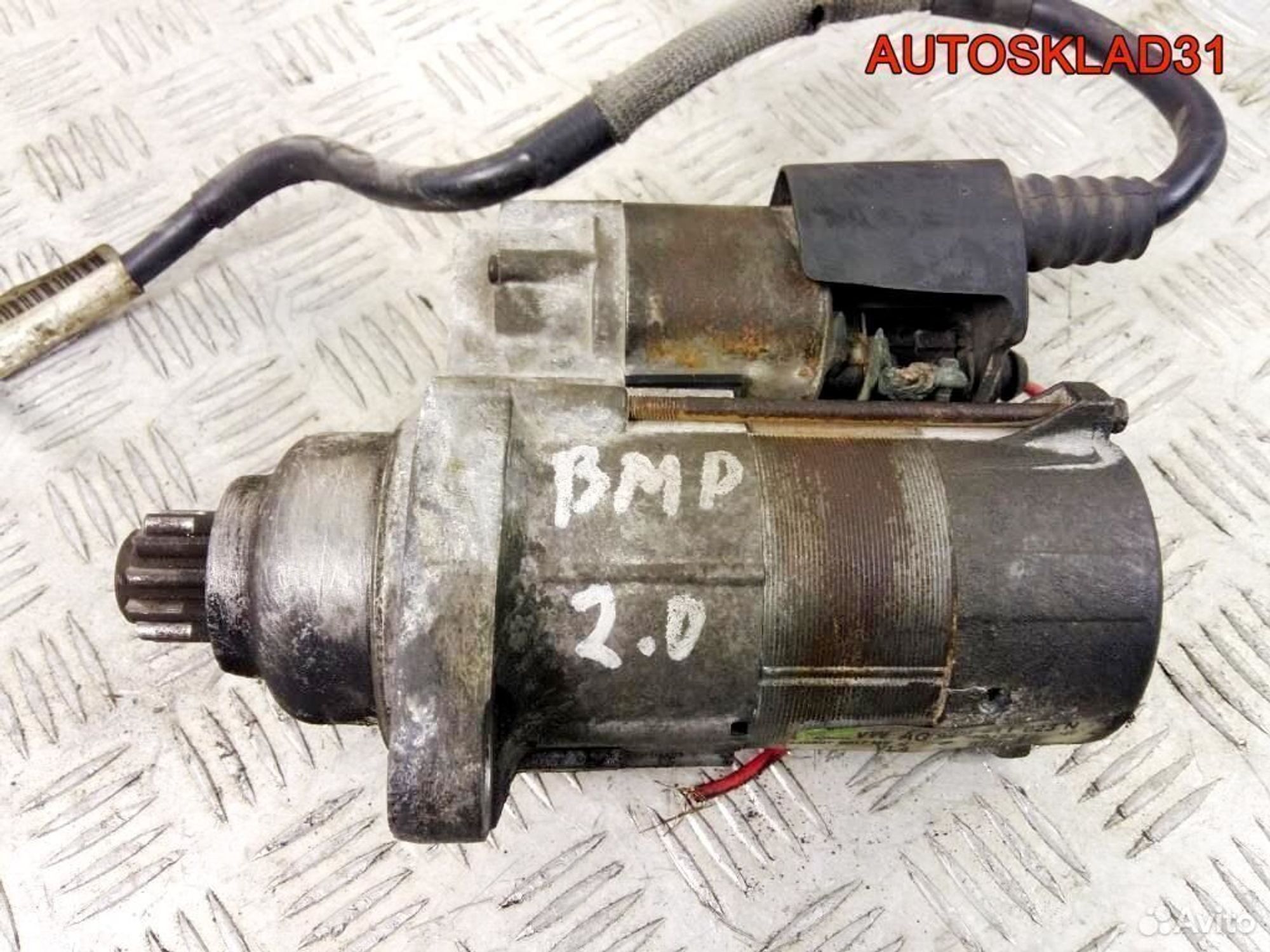 Стартер Volkswagen Passat B6 2.0 BMP 02M911023N, 4100 рублей, Дубовое