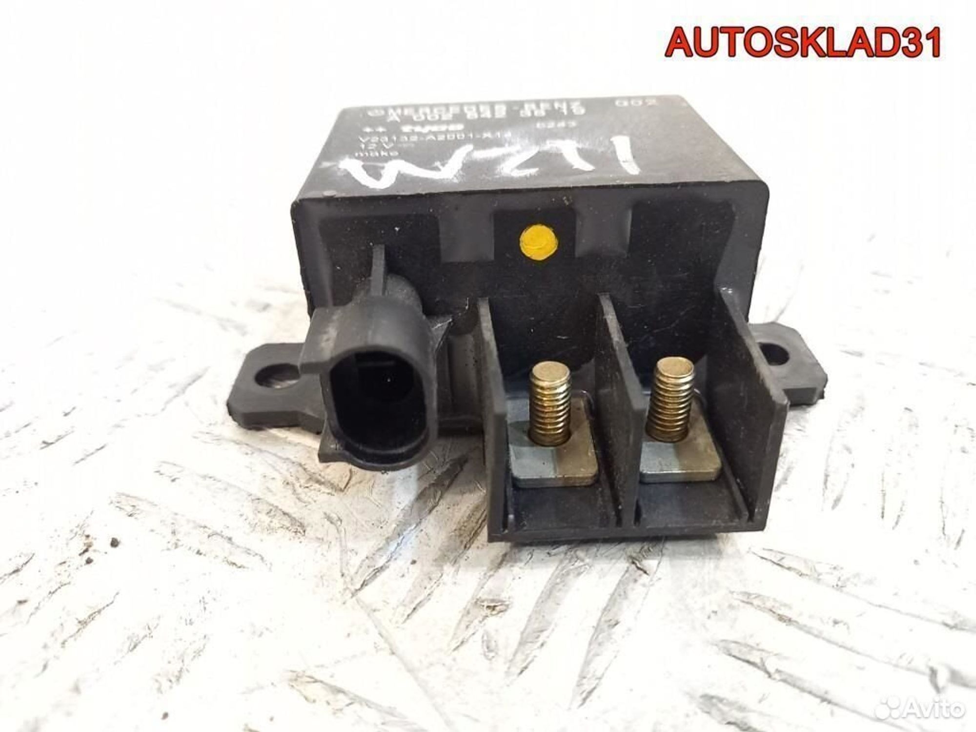 Блок реле акб Mercedes Benz W211 A0025423819, 2000 рублей, Дубовое