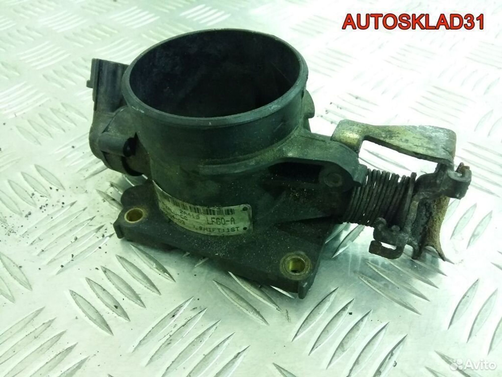 Дроссельная заслонка Mazda 3 BK 2.0 LF 1S7U9E927CA, 2100 рублей, Дубовое