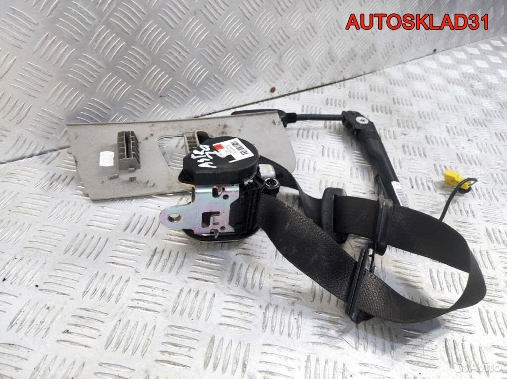 Ремень безопасности передний левый Opel Astra J, 4100 рублей, Дубовое