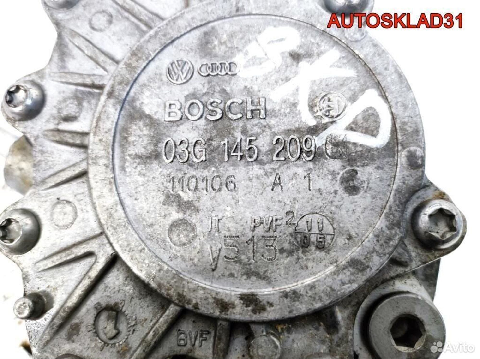 Насос вакуумный Audi A4 B7 2.0 BLB 03G145209, 4500 рублей, Дубовое