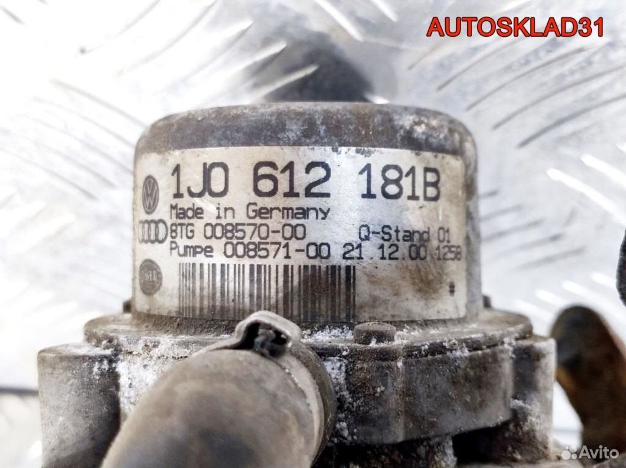 Насос вакуумный Audi A3 8L1 1J0612181B, 3600 рублей, Дубовое