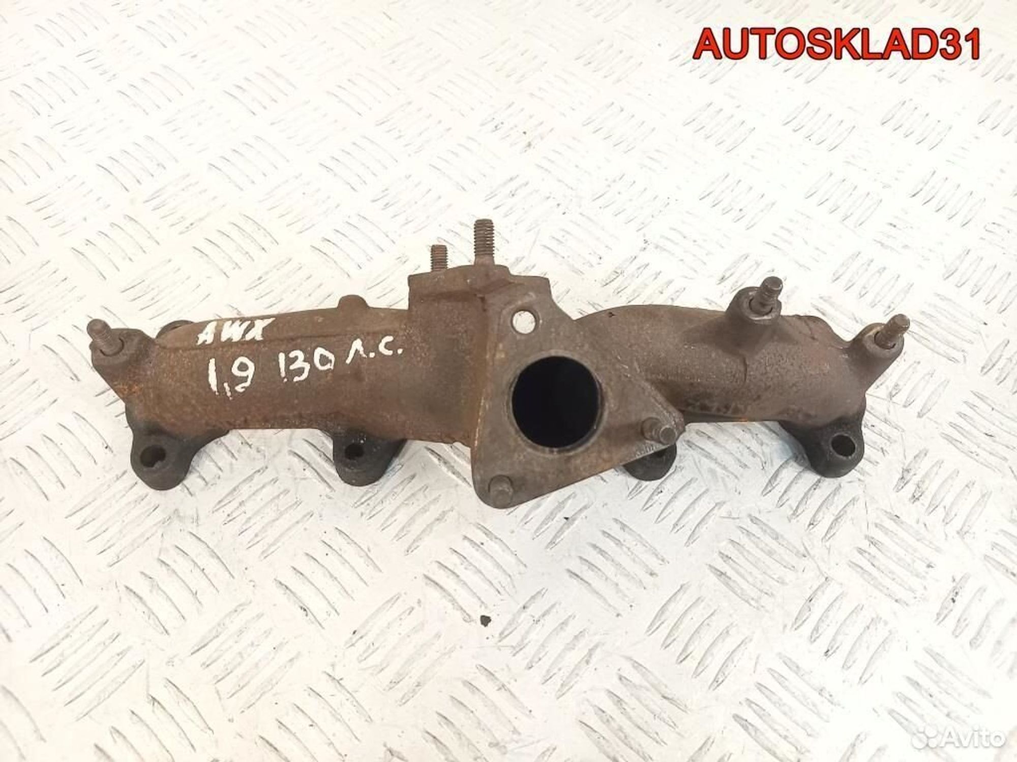 Коллектор выпускной Audi A4 B6 1.9 AWX 028253033AG, 500 рублей, Дубовое