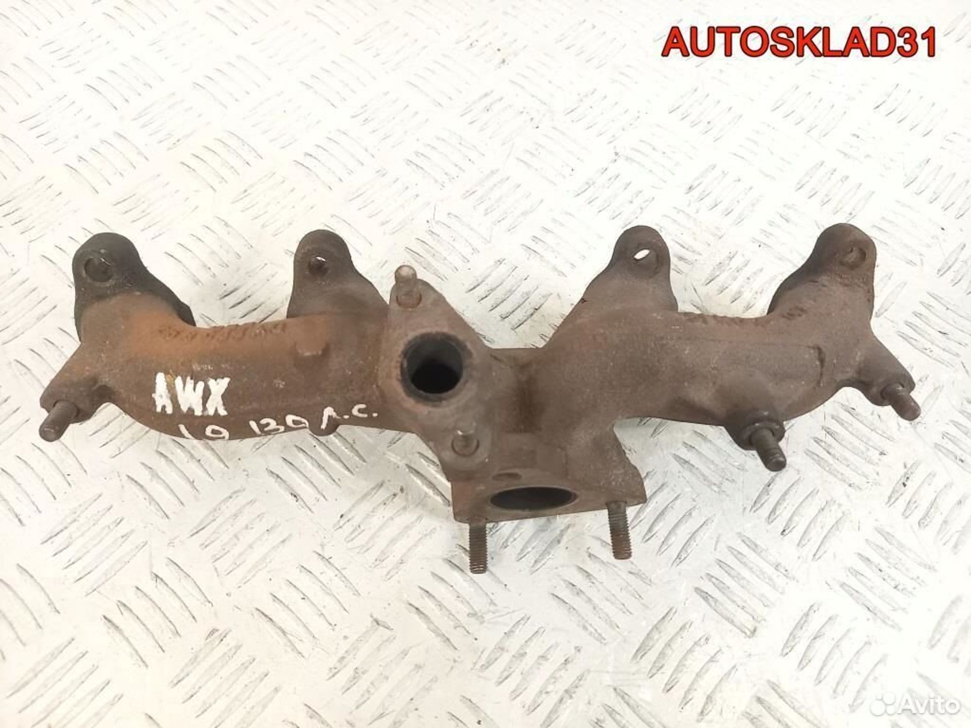 Коллектор выпускной Audi A4 B6 1.9 AWX 028253033AG, 500 рублей, Дубовое