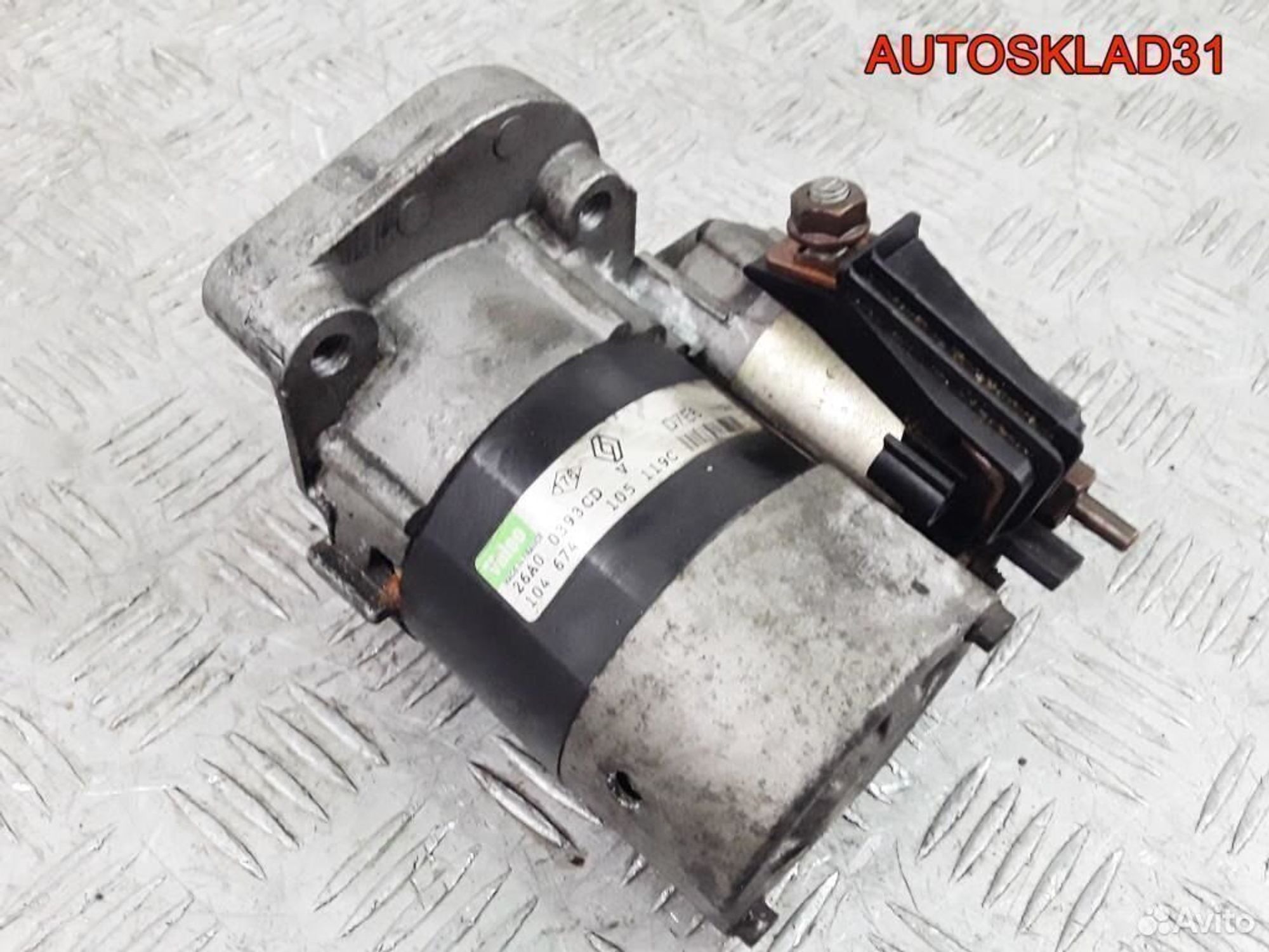 Стартер Renault Megane 1 1.6 K4M 104674105119С, 3600 рублей, Дубовое