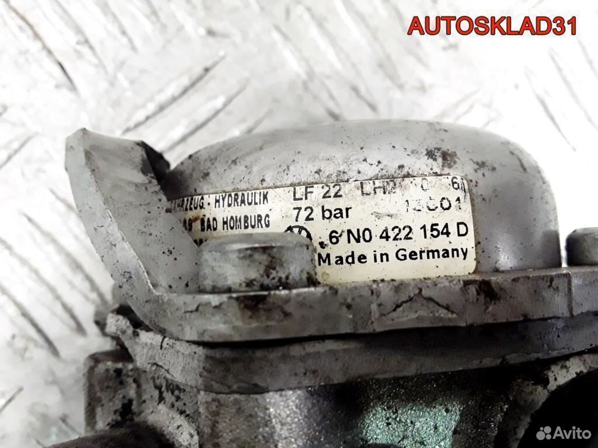 Насос гидроусилителя Volkswagen Polo 6N0422154D, 3600 рублей, Дубовое