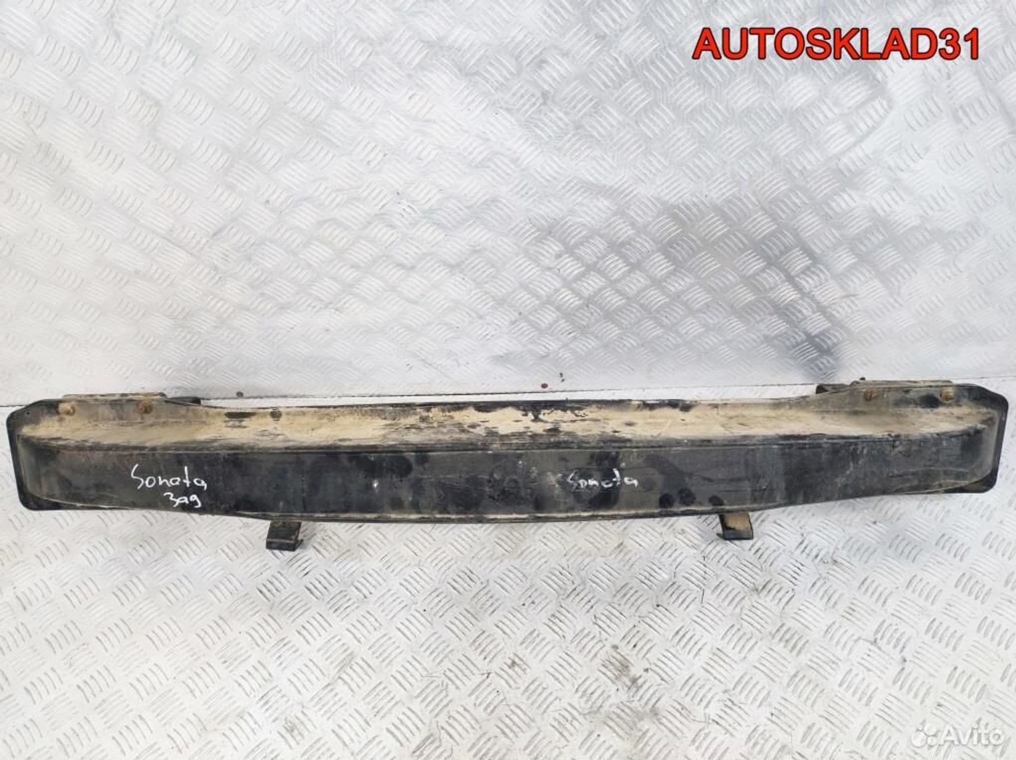 Усилитель бампера заднего Hyundai Sonata NF, 2100 рублей, Дубовое