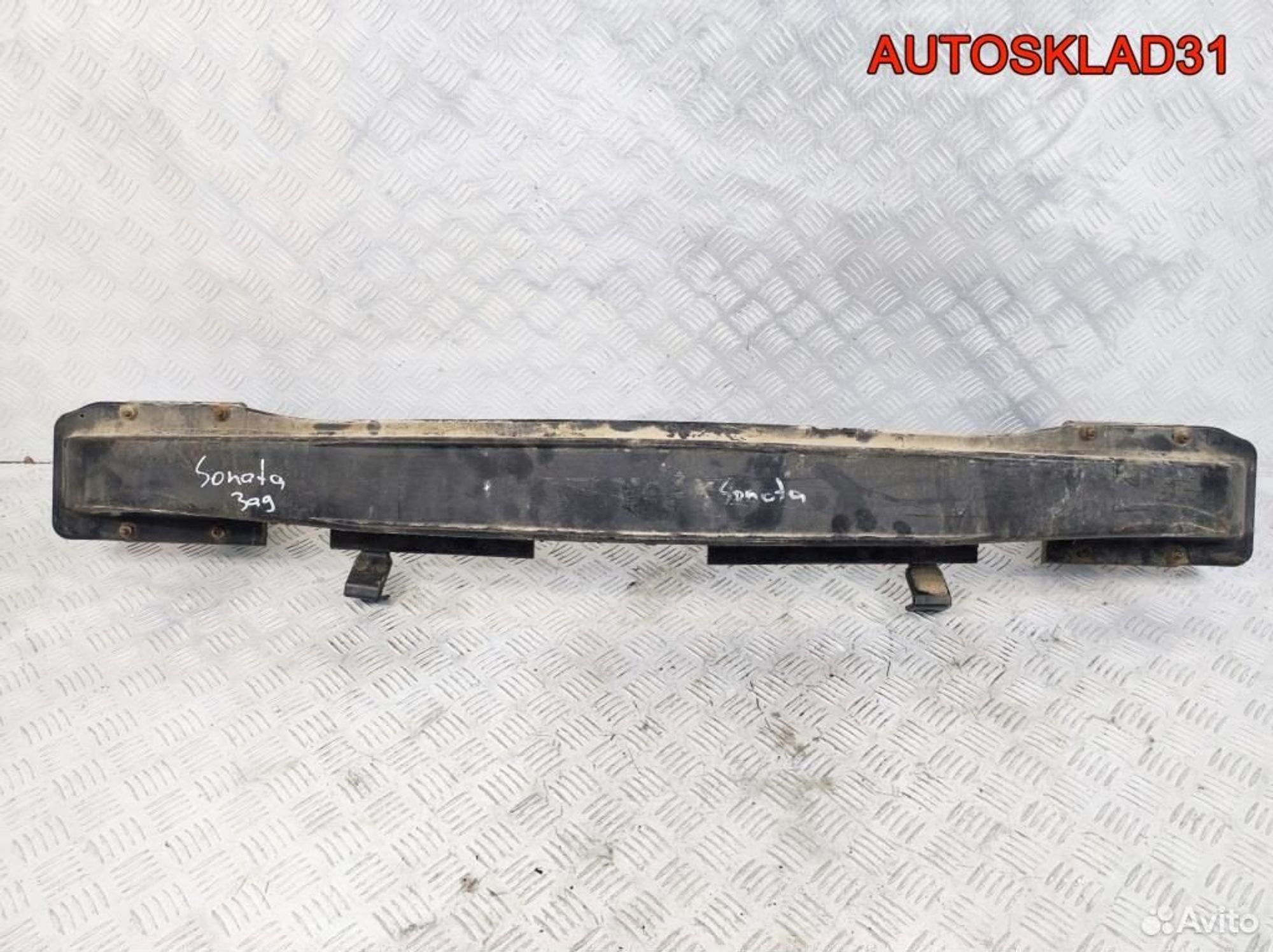 Усилитель бампера заднего Hyundai Sonata NF, 2100 рублей, Дубовое