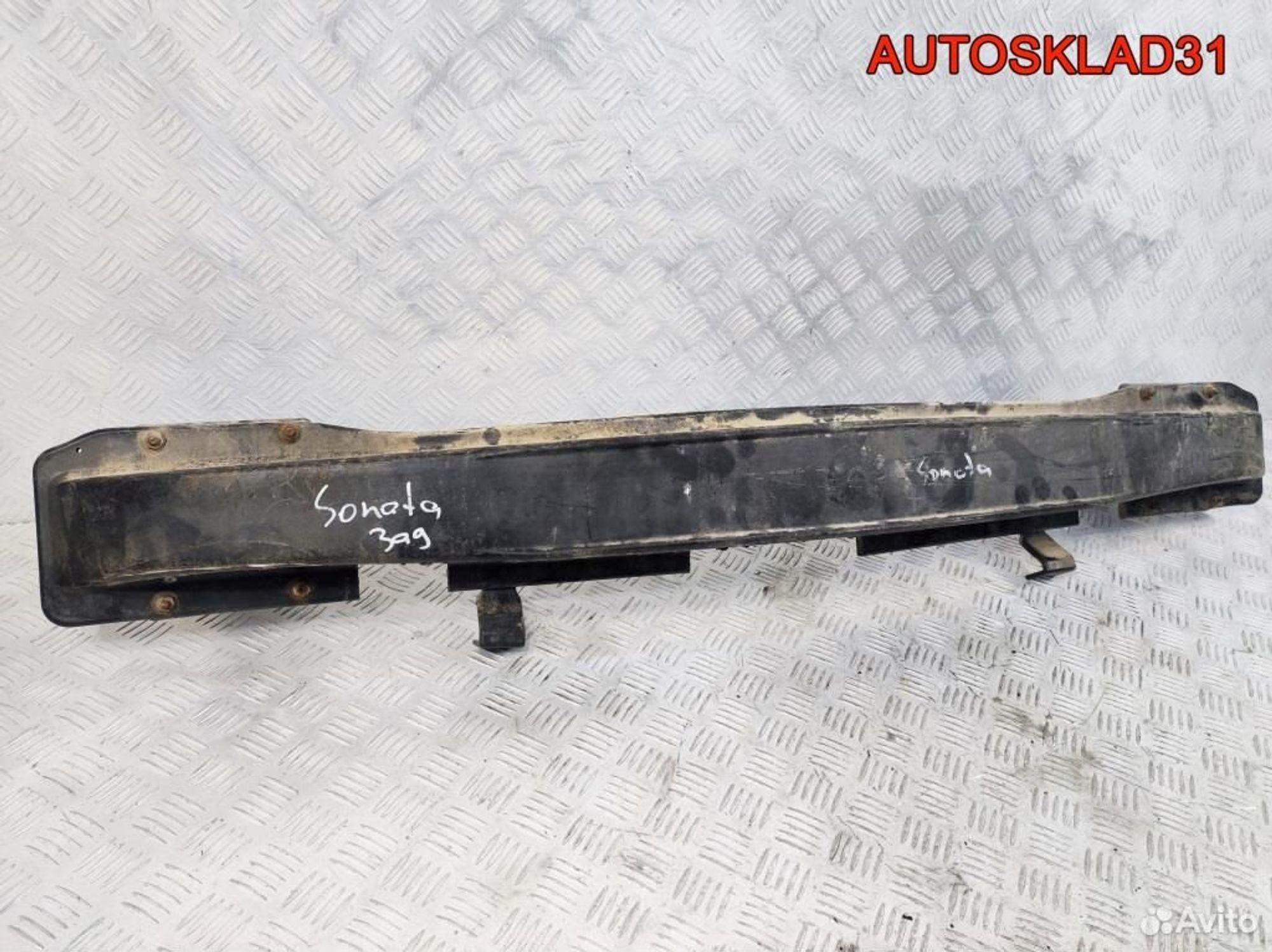 Усилитель бампера заднего Hyundai Sonata NF, 2100 рублей, Дубовое