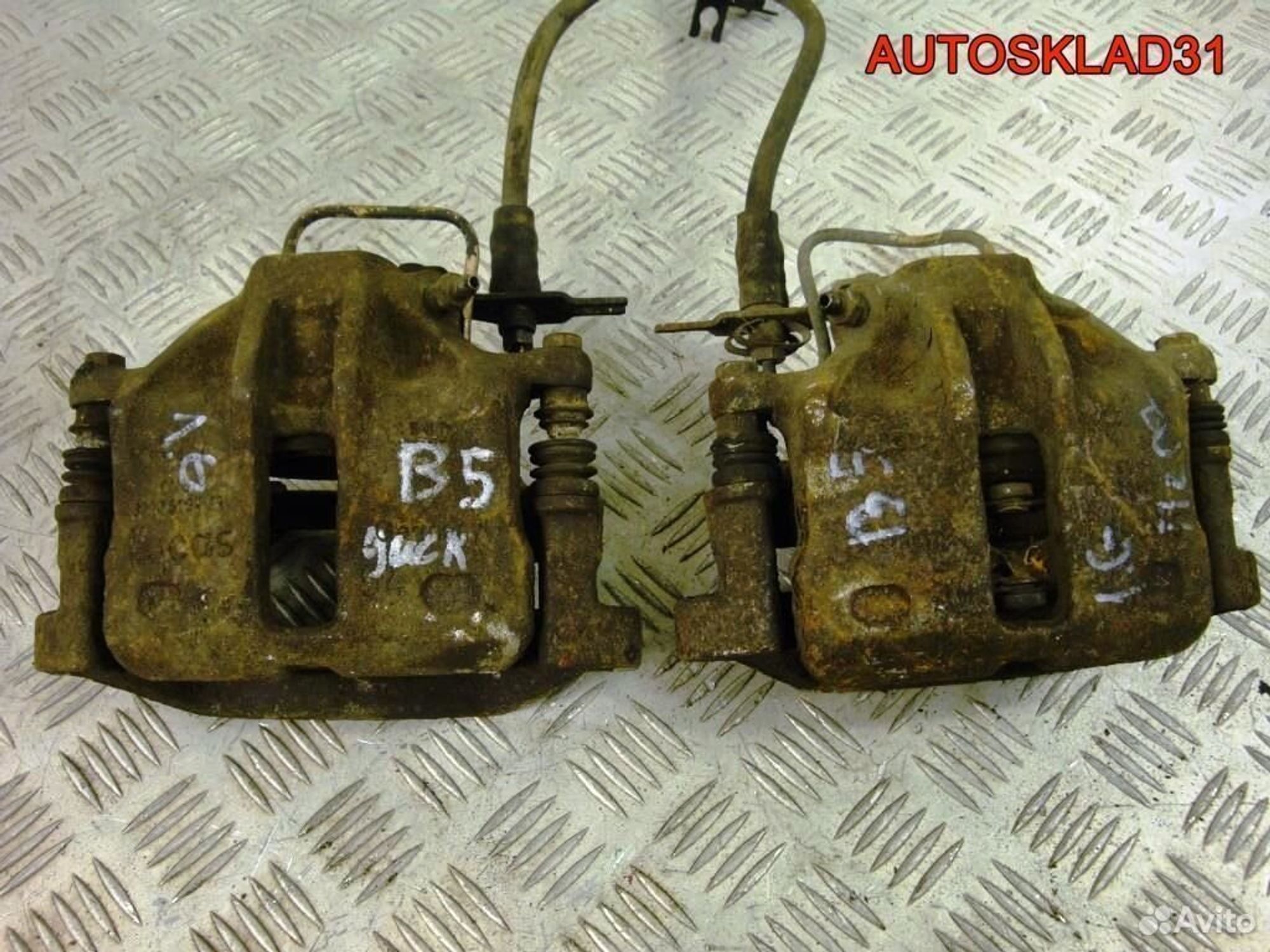 Суппорт тормозной передний VW Passat B5 8E0615124, 2600 рублей, Дубовое