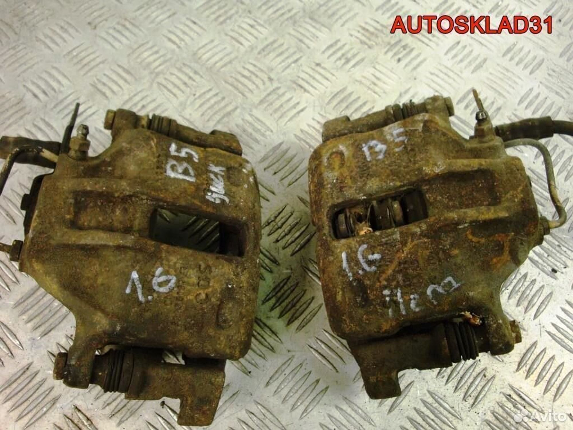 Суппорт тормозной передний VW Passat B5 8E0615124, 2600 рублей, Дубовое