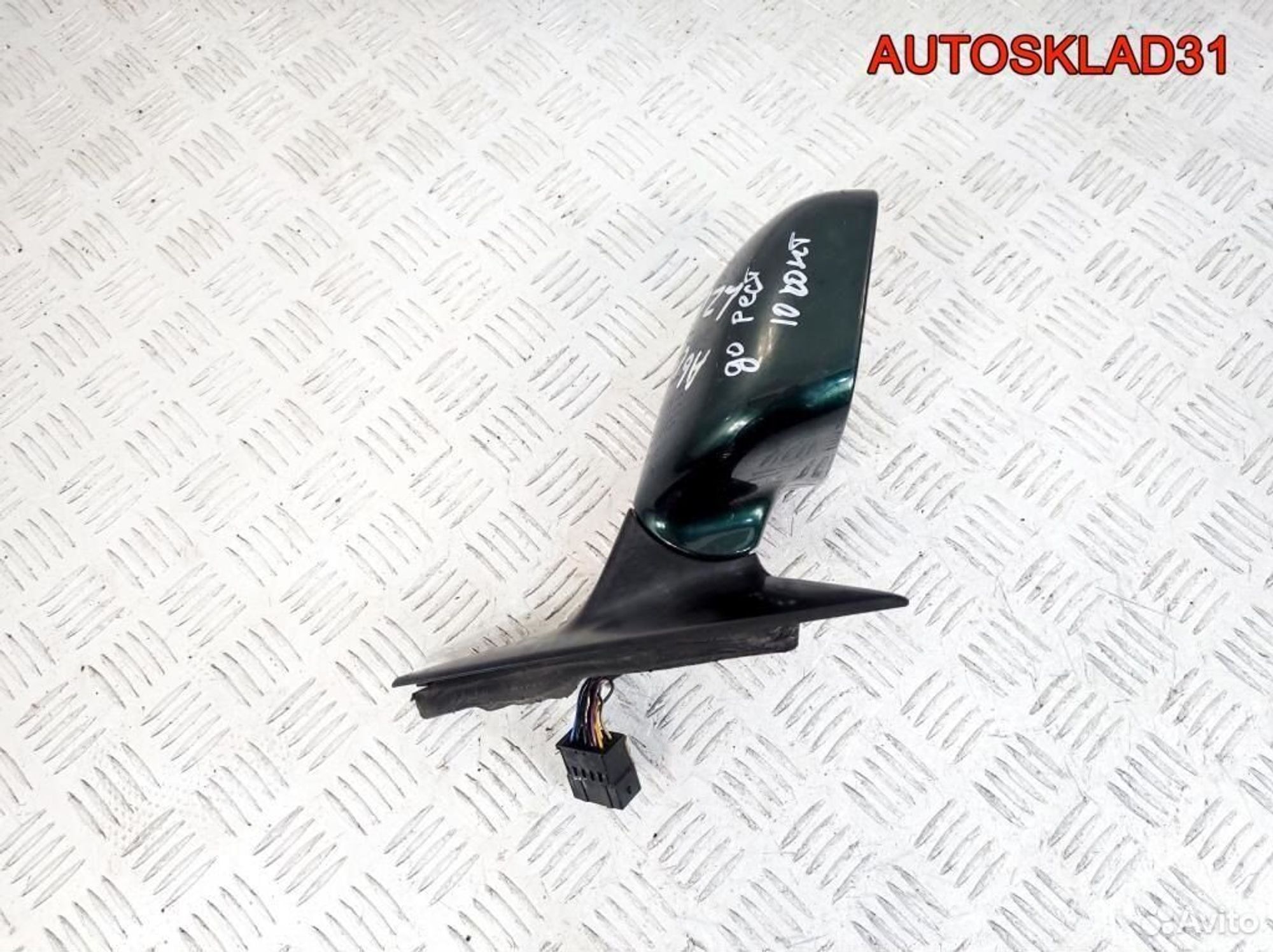 Зеркало правое 10 контактов Audi A6 C5 Дорест, 3600 рублей, Дубовое