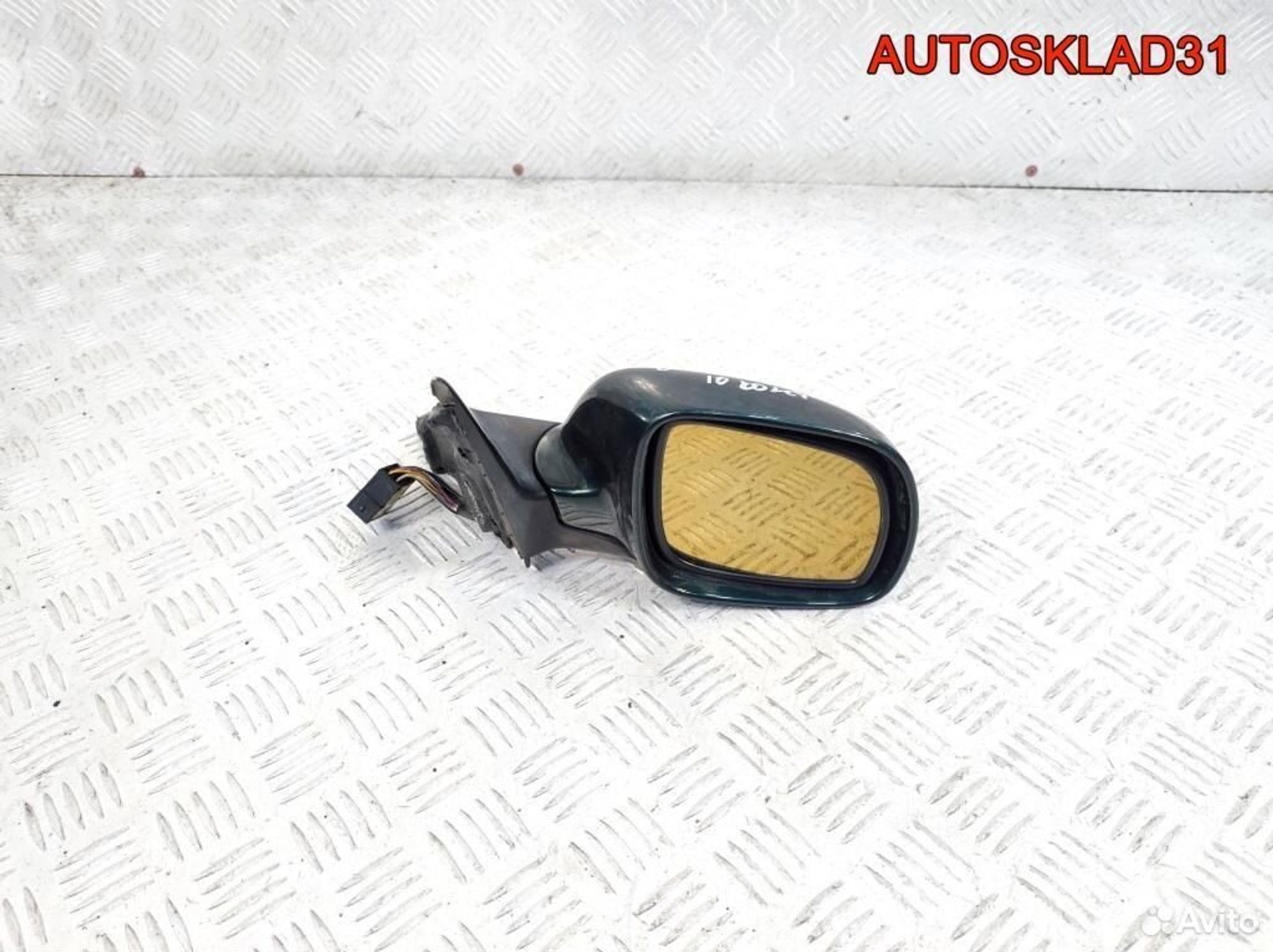 Зеркало правое 10 контактов Audi A6 C5 Дорест, 3600 рублей, Дубовое